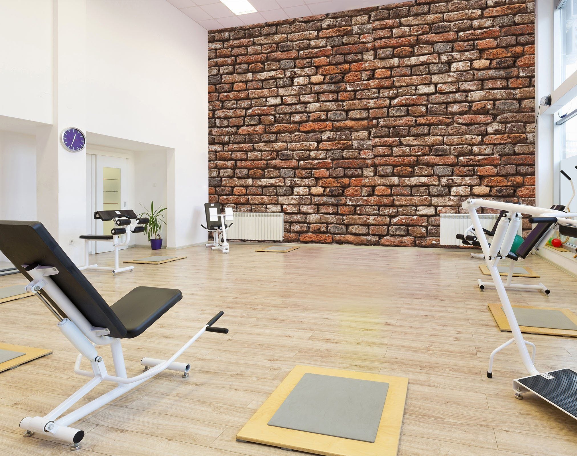 3D Brown Brick wall 22 Wall Murals Wallpaper AJ Wallpaper