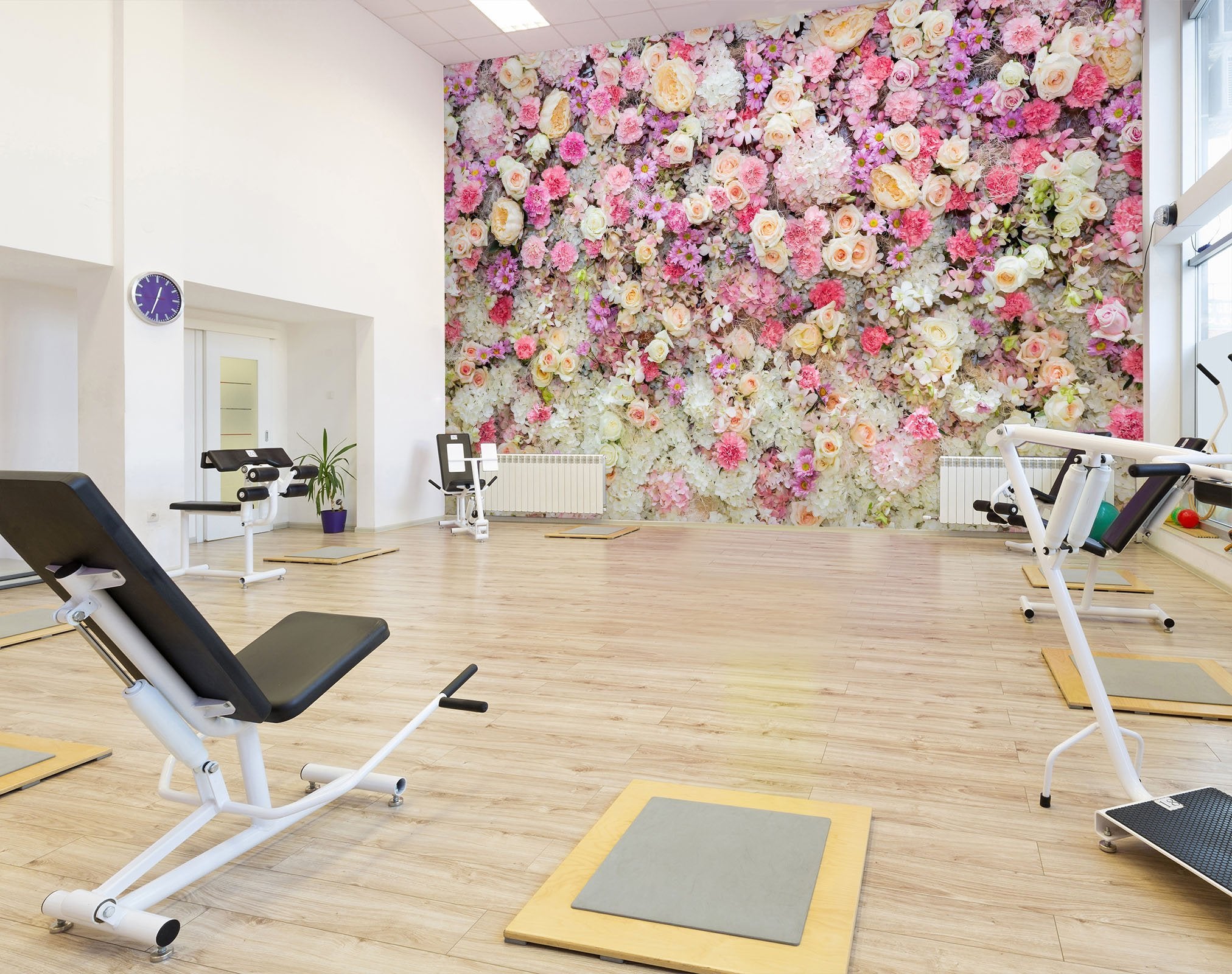 3D colorful flowers 21 Wall Murals Wallpaper AJ Wallpaper