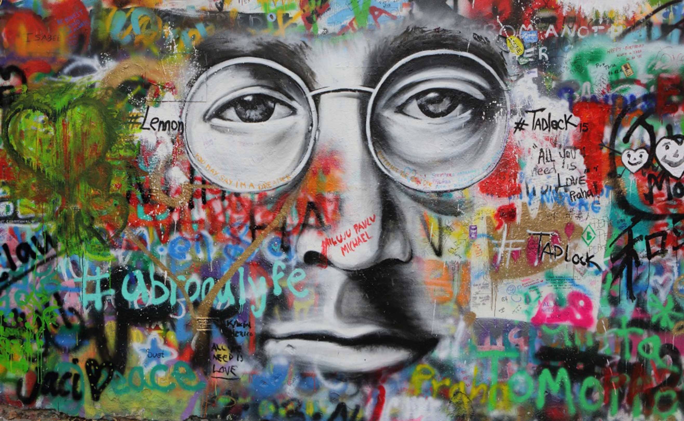 3D Graffiti Man Face 409 Garage Door Mural Wallpaper AJ Wallpaper