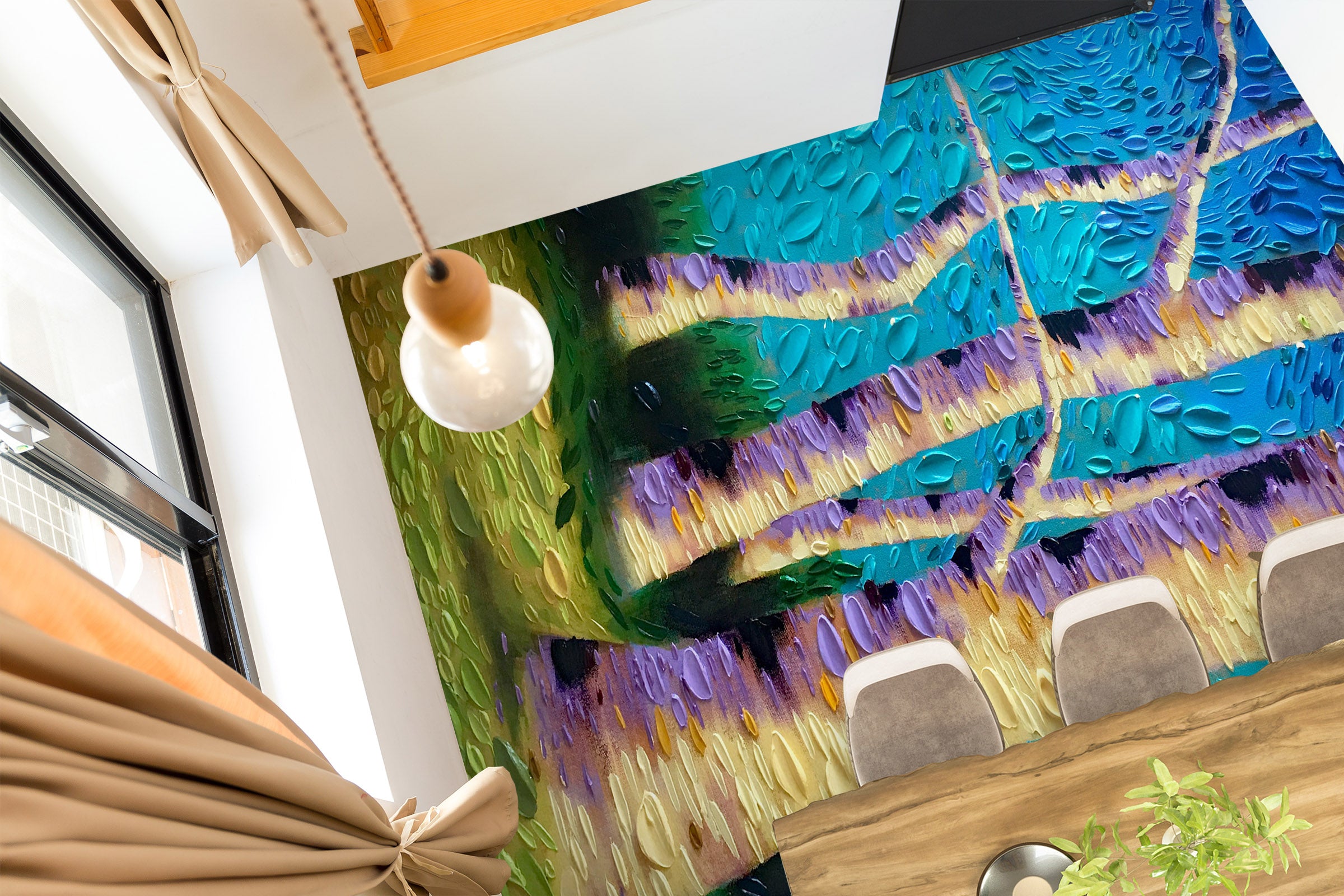 3D Forest Grass 102181 Dena Tollefson Floor Mural