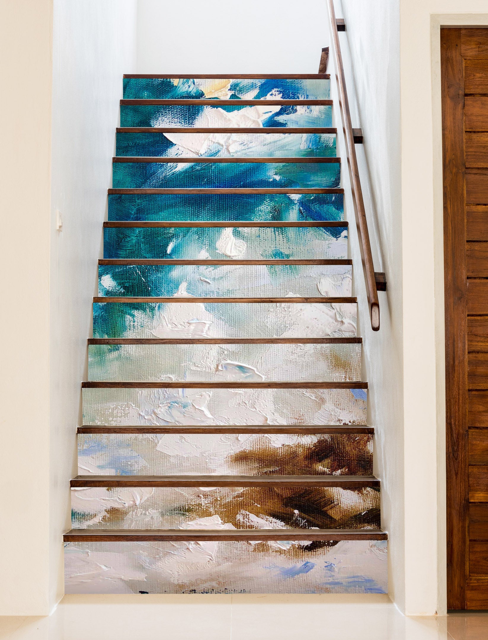 3D Painted Pigments 2206 Skromova Marina Stair Risers