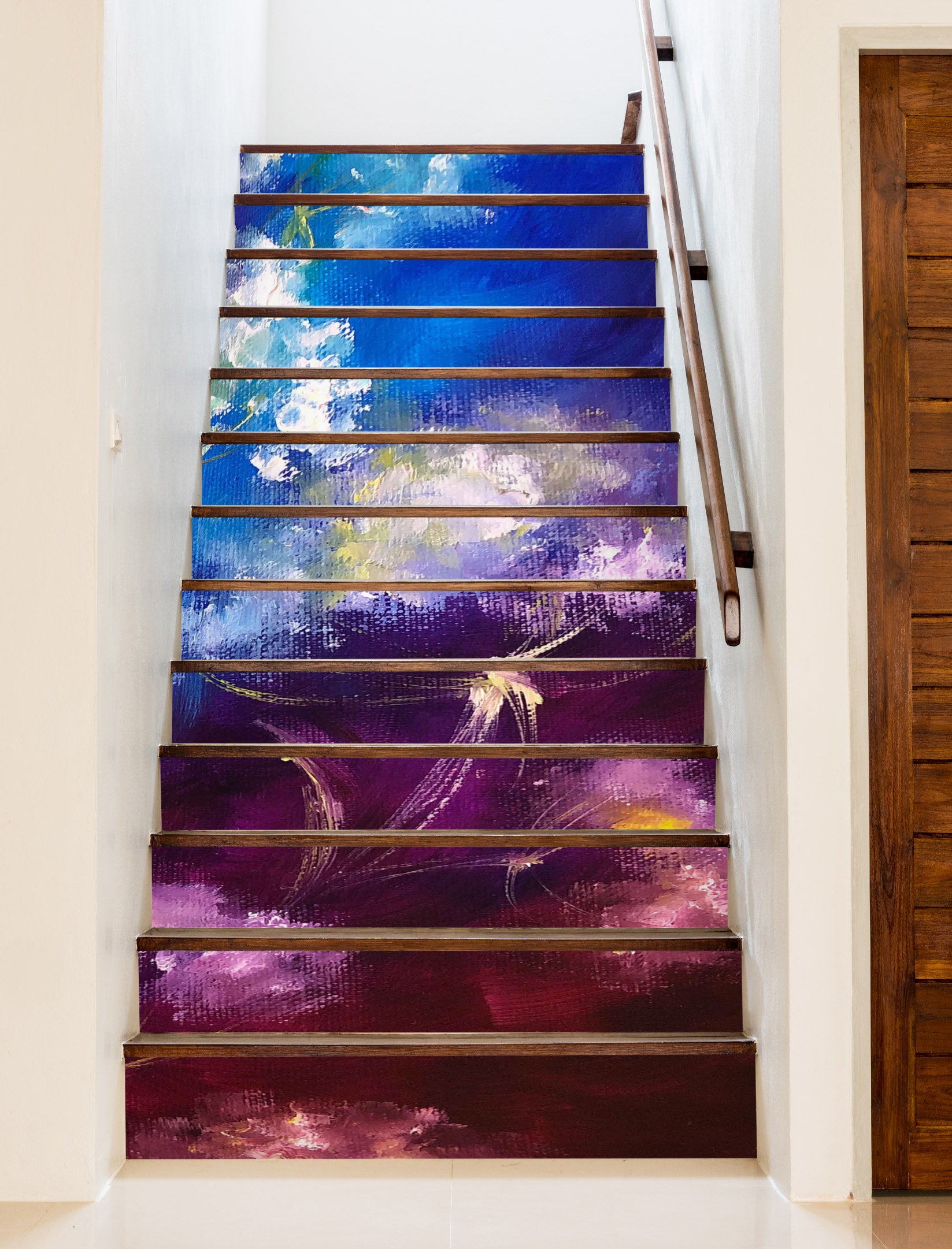 3D Blue Pigment 2025 Skromova Marina Stair Risers