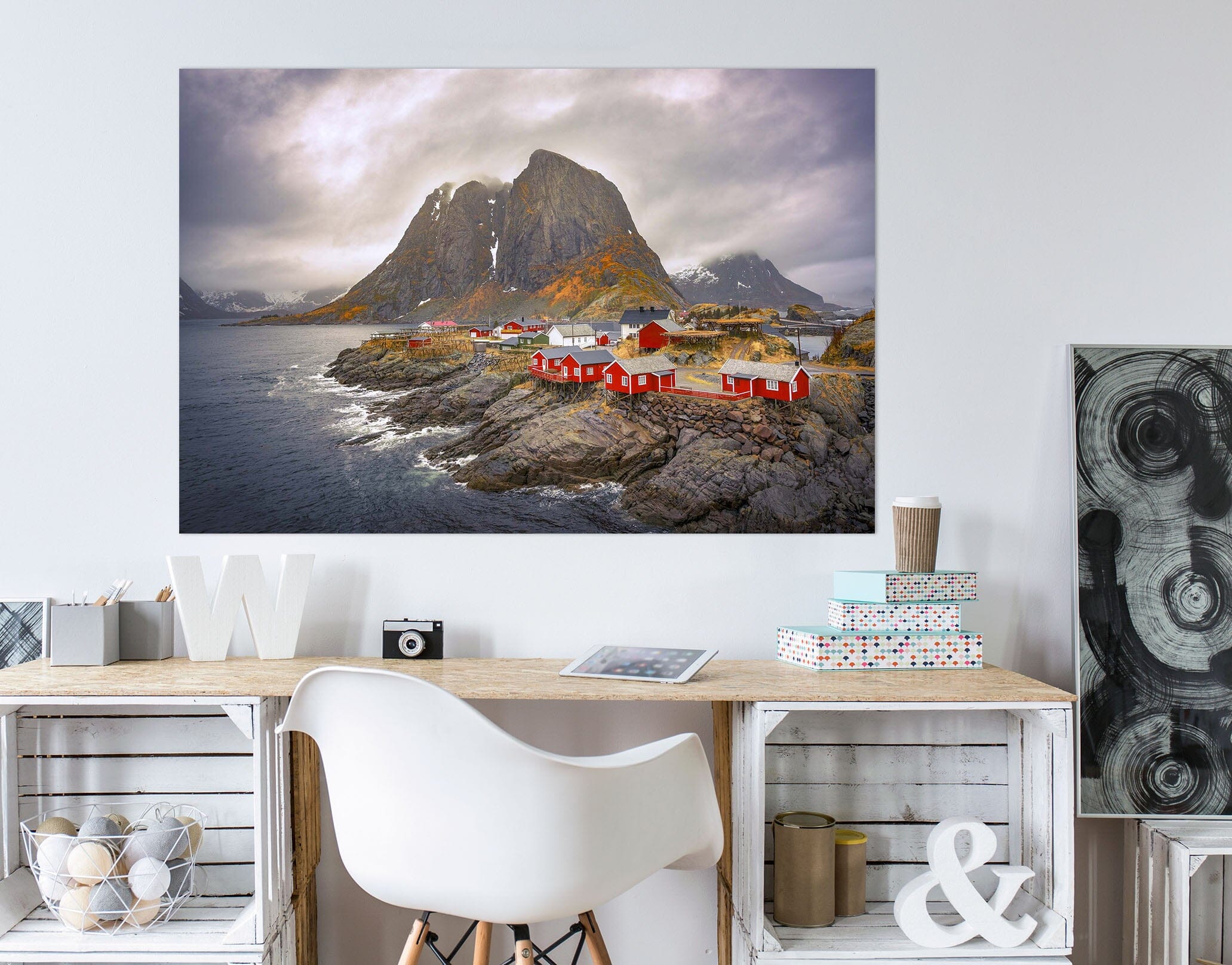 3D Valley House 103 Marco Carmassi Wall Sticker Wallpaper AJ Wallpaper 2