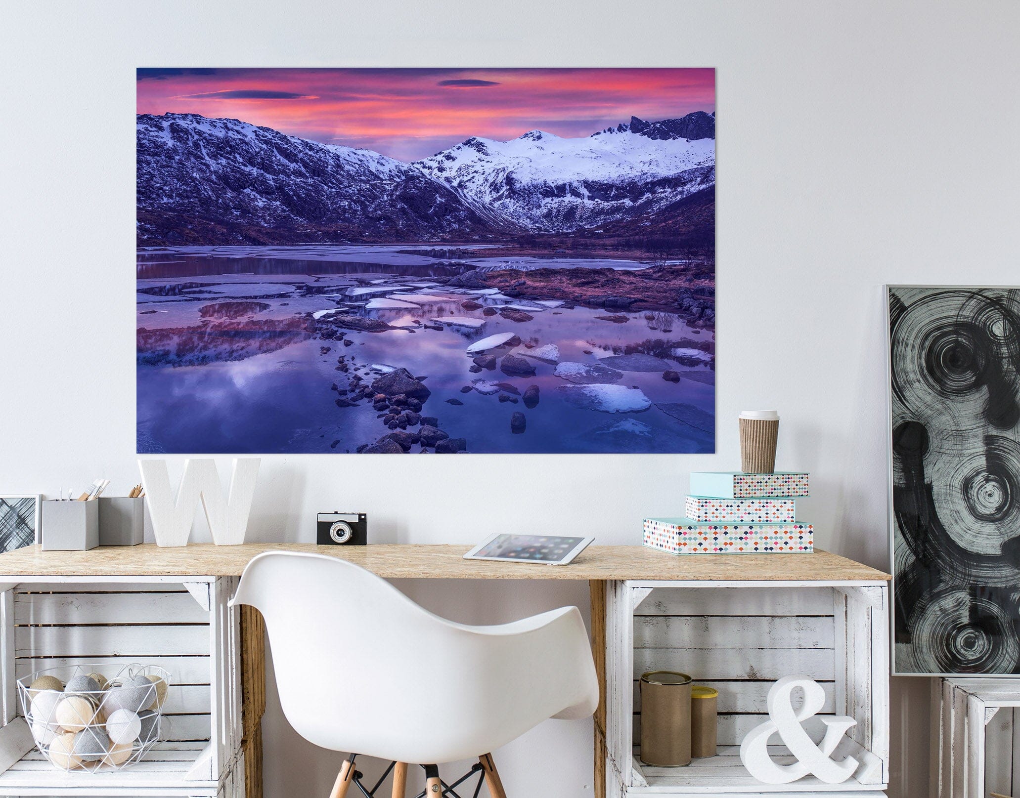 3D Silent River 179 Marco Carmassi Wall Sticker Wallpaper AJ Wallpaper 2