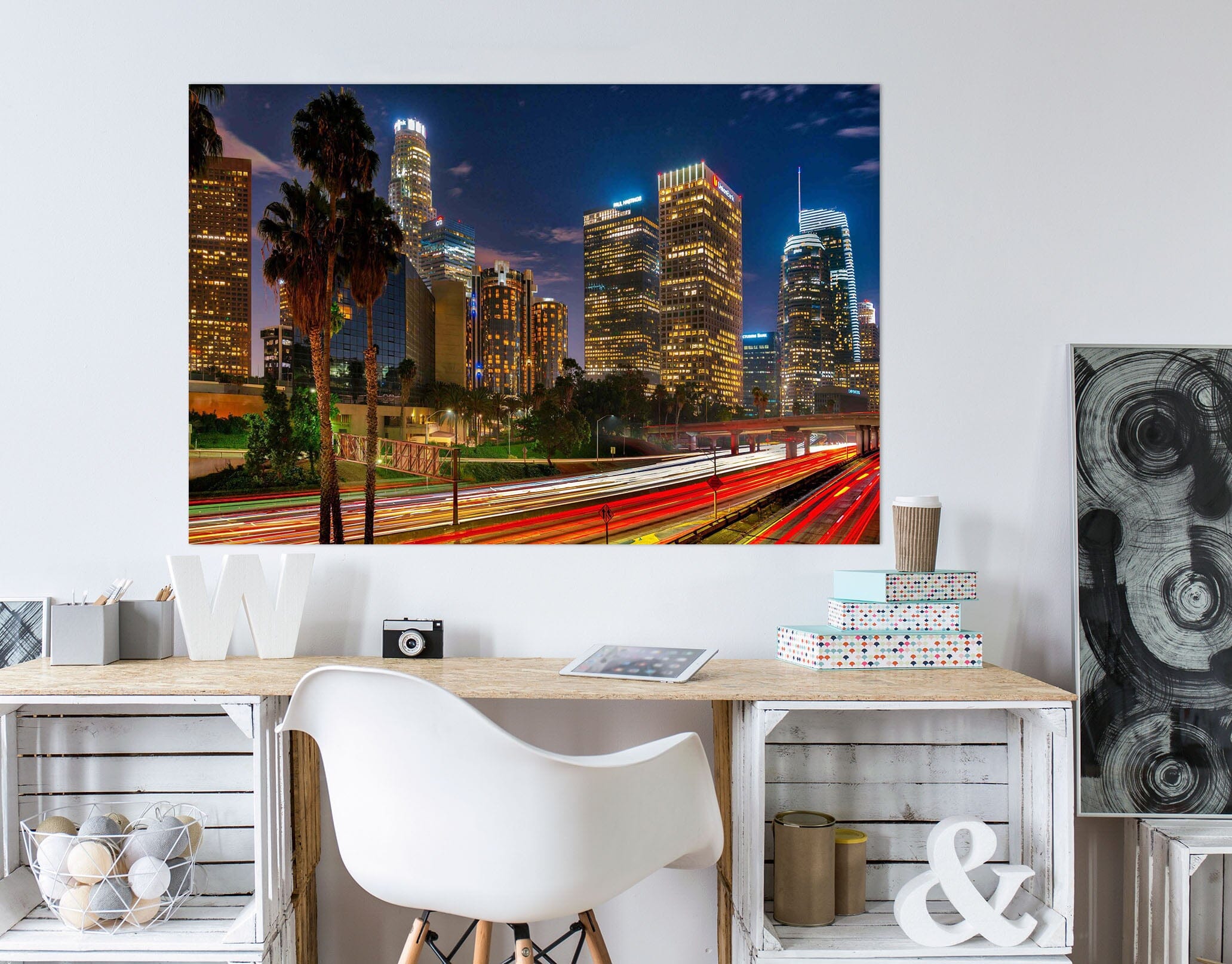 3D Night Street 144 Marco Carmassi Wall Sticker Wallpaper AJ Wallpaper 2