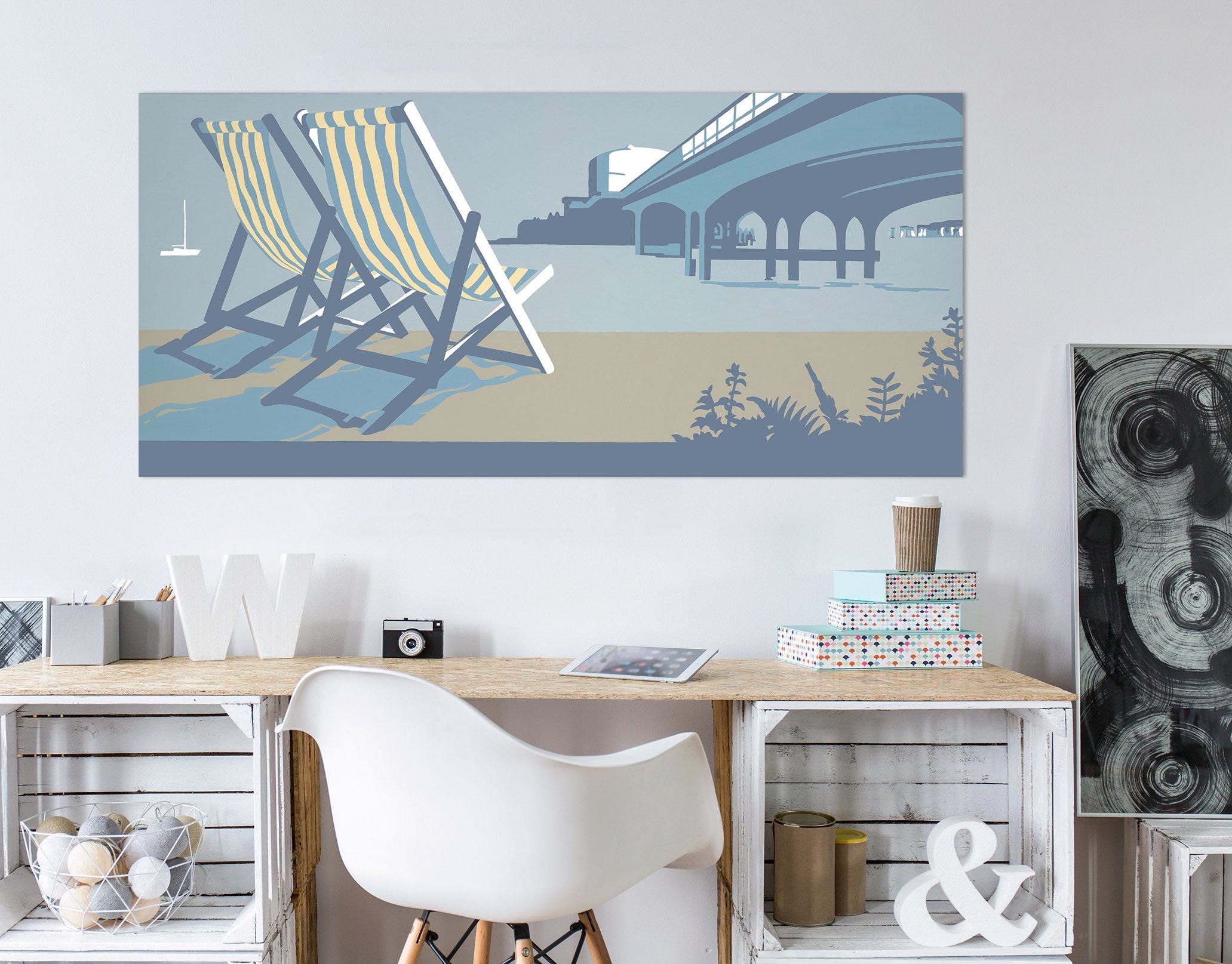 3D Bournemouth Pier 011 Steve Read Wall Sticker Wallpaper AJ Wallpaper 2