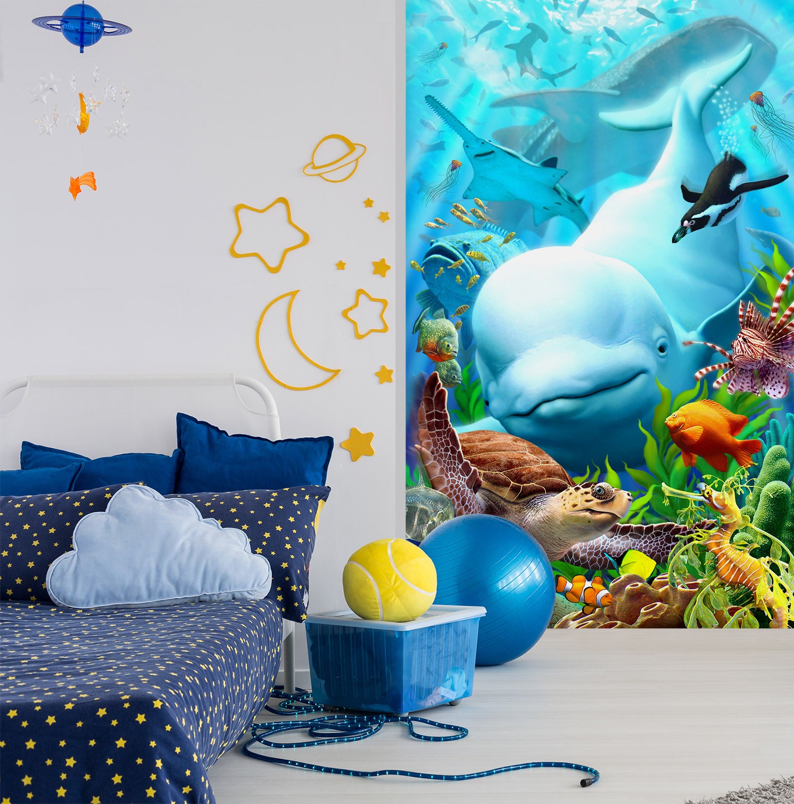 3D Seavilians 85033 Jerry LoFaro Wall Mural Wall Murals