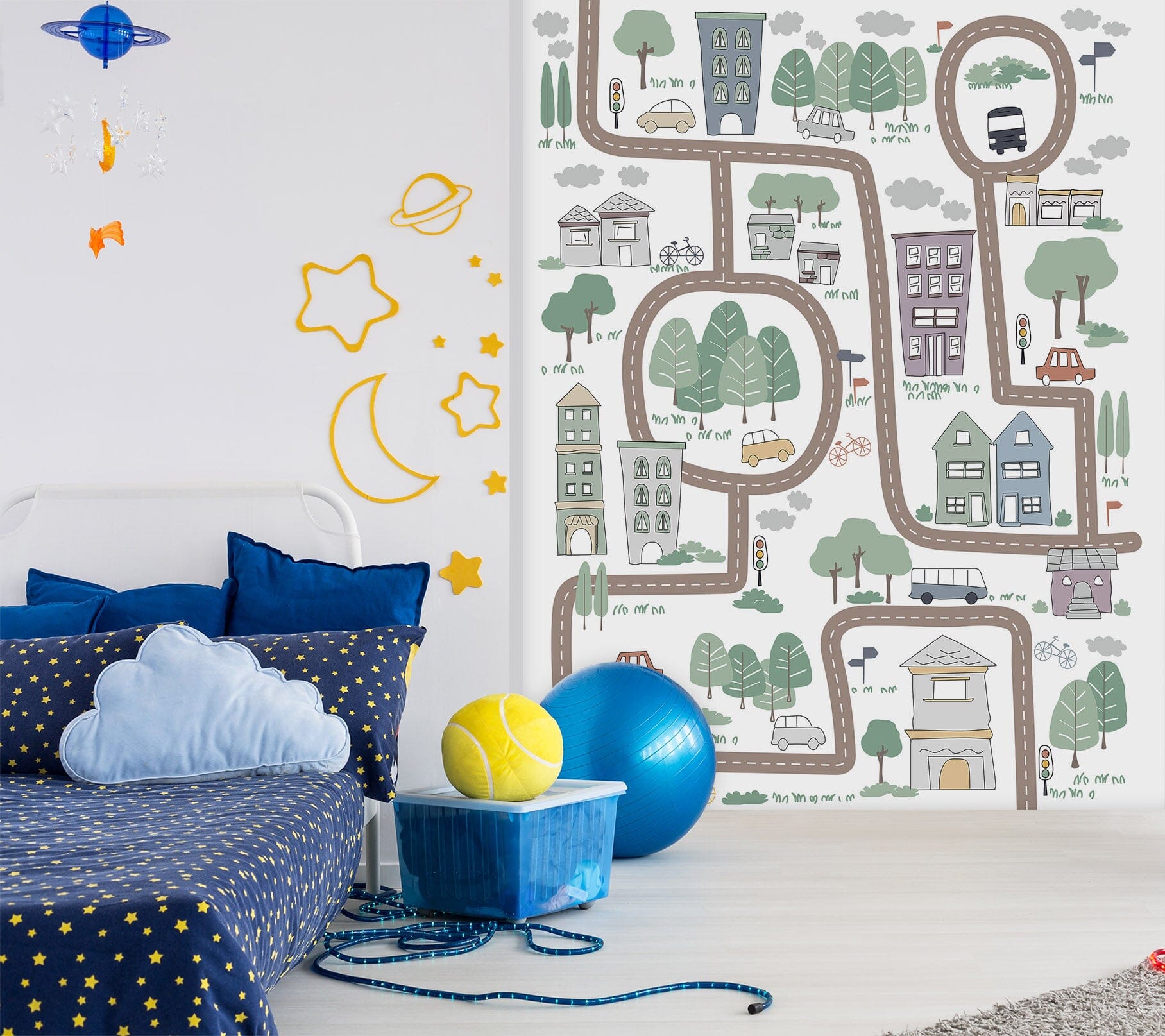 3D Child City Carpet 1399 Jillian Helvey Wall Mural Wall Murals Wallpaper AJ Wallpaper 2