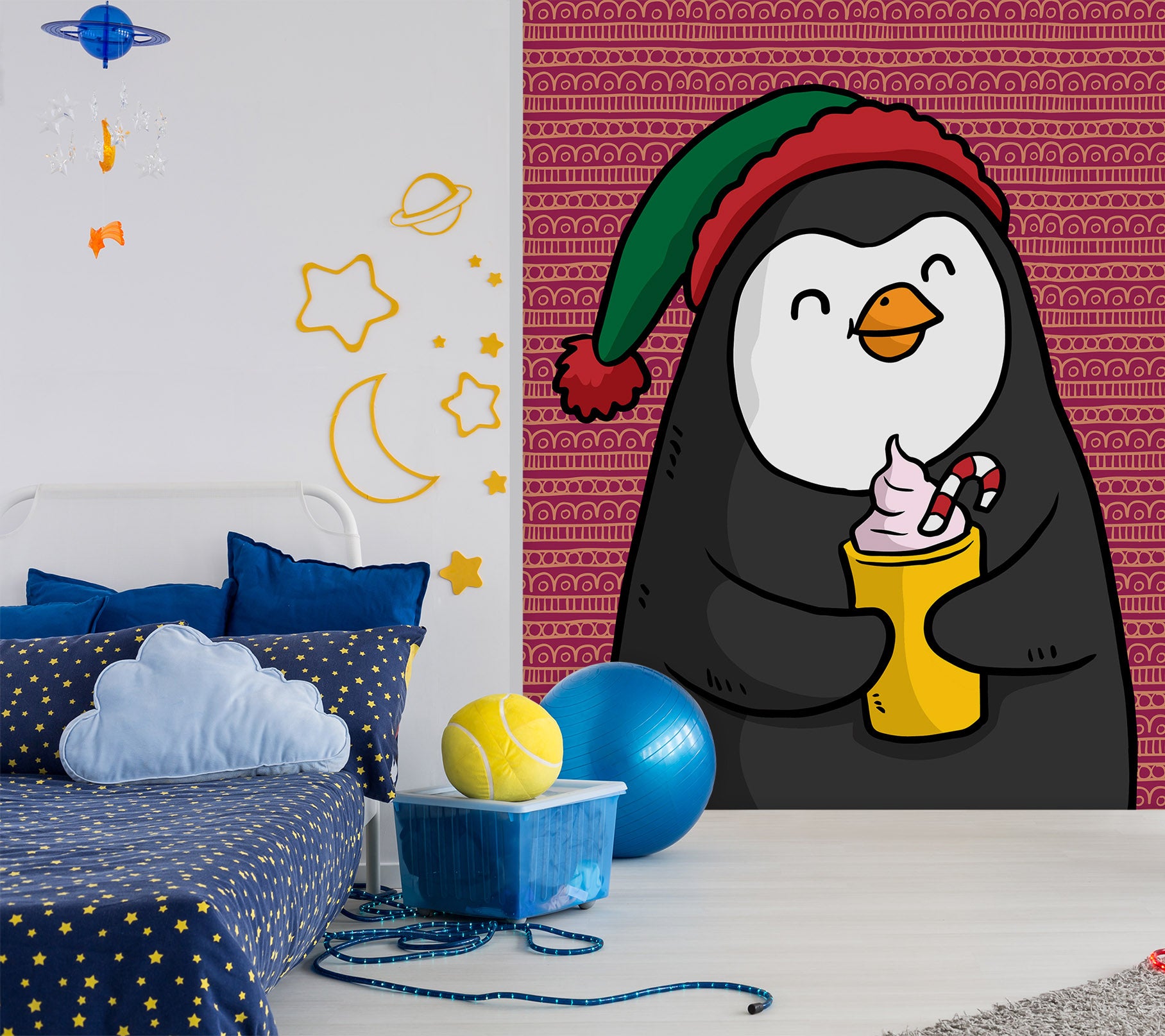 3D Penguin 58108 Wall Murals