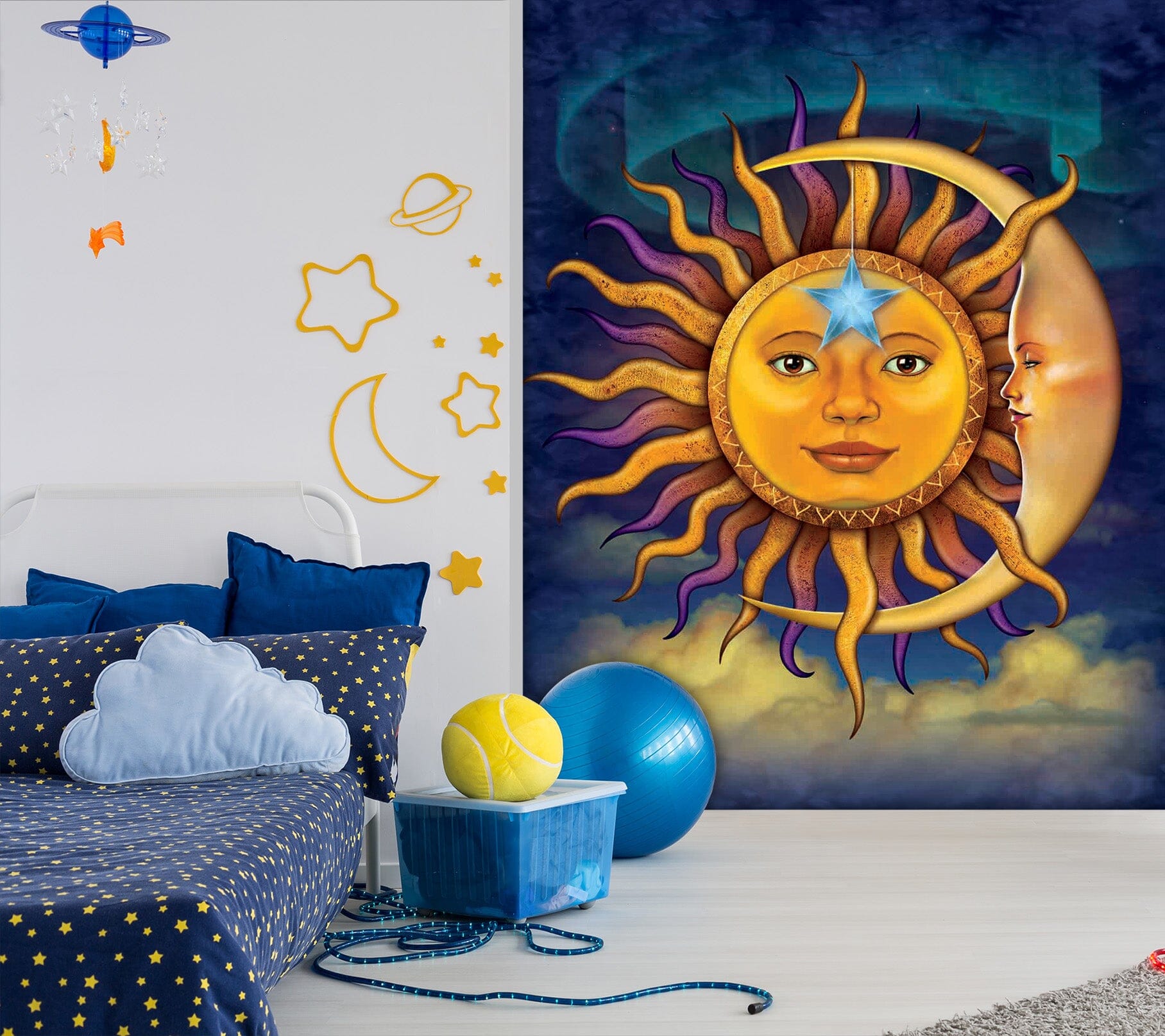 3D Sun God 1399 Wall Murals Exclusive Designer Vincent Wallpaper AJ Wallpaper 2