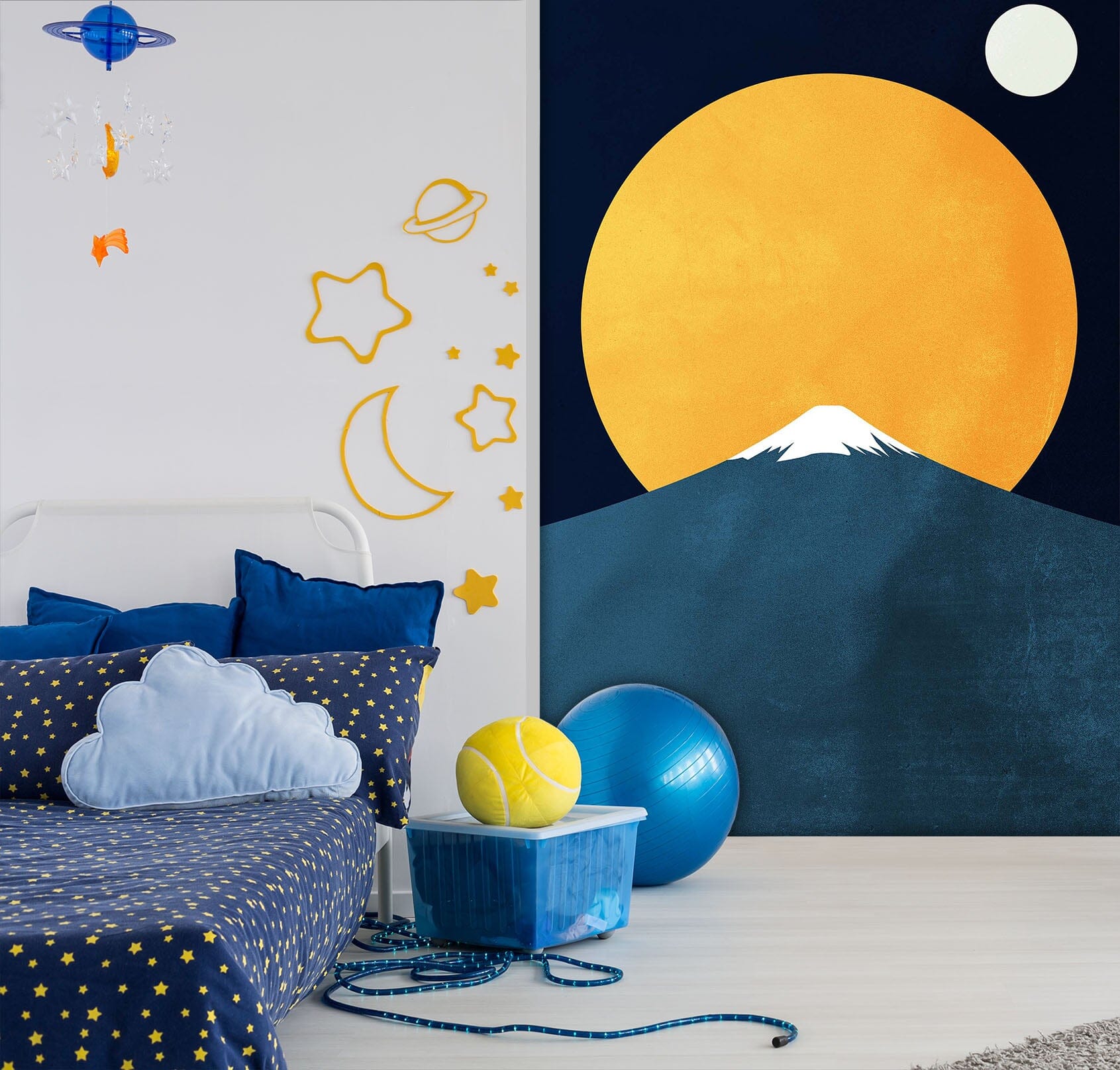 3D Valley Sun 1443 Boris Draschoff Wall Mural Wall Murals Wallpaper AJ Wallpaper 2