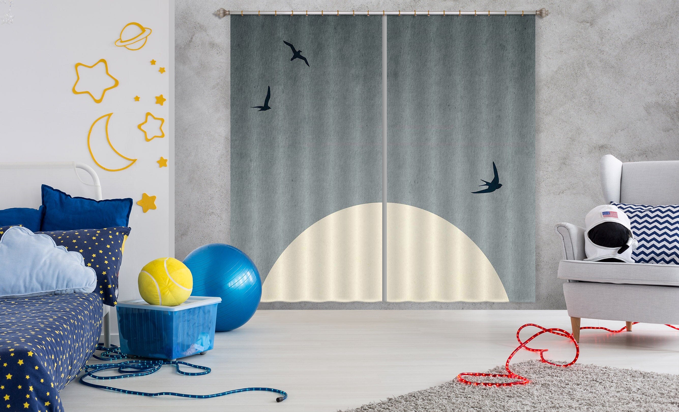 3D Sundancers 053 Boris Draschoff Curtain Curtains Drapes Curtains AJ Creativity Home