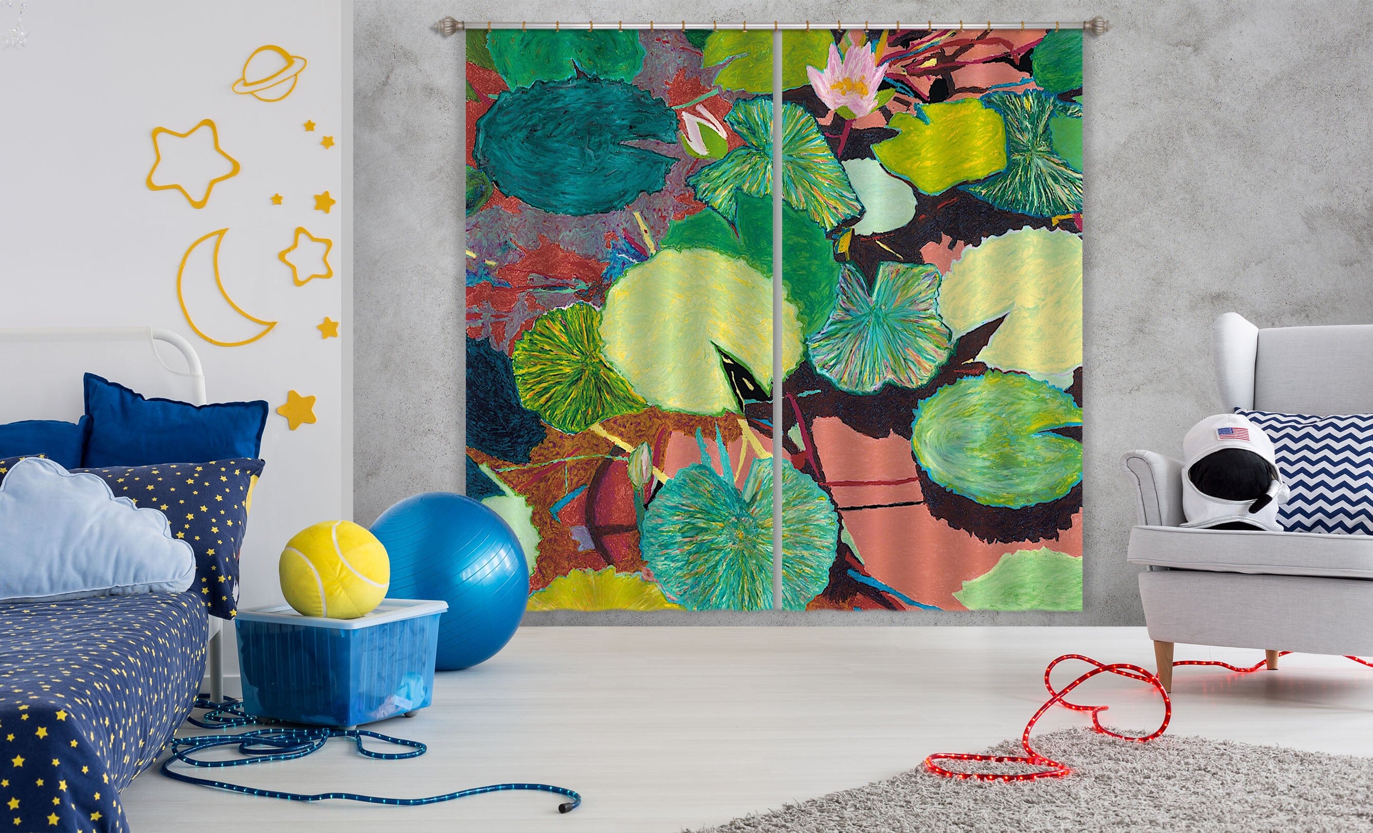 3D Summer Afternoon 289 Allan P. Friedlander Curtain Curtains Drapes Curtains AJ Creativity Home