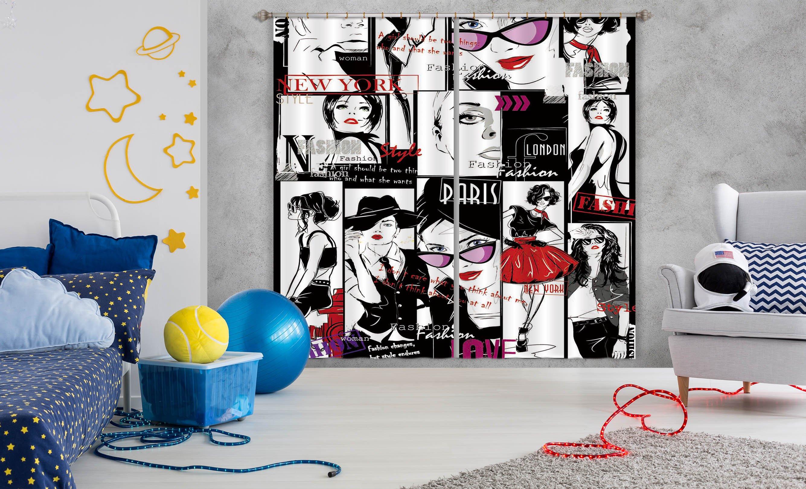 3D Beauty Store 123 Curtains Drapes Wallpaper AJ Wallpaper