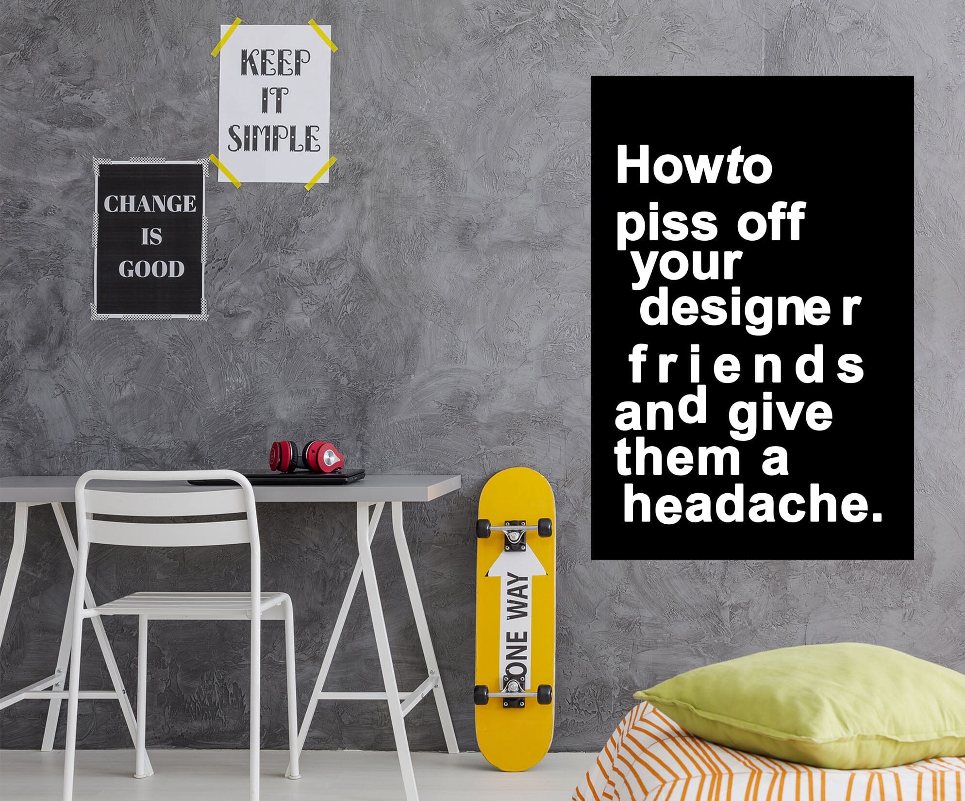 3D Black Letters 223 Boris Draschoff Wall Sticker Wallpaper AJ Wallpaper 2