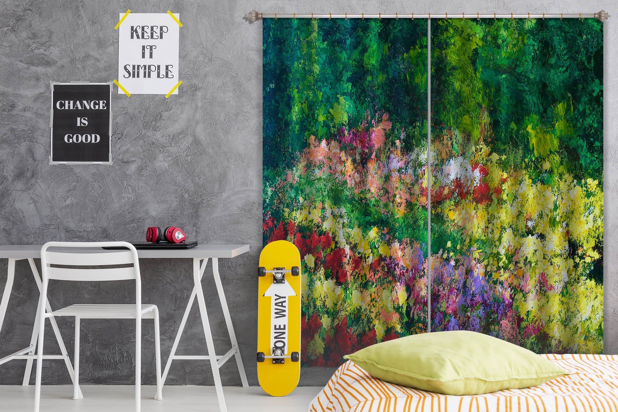 3D Forest Garden 192 Allan P. Friedlander Curtain Curtains Drapes Curtains AJ Creativity Home