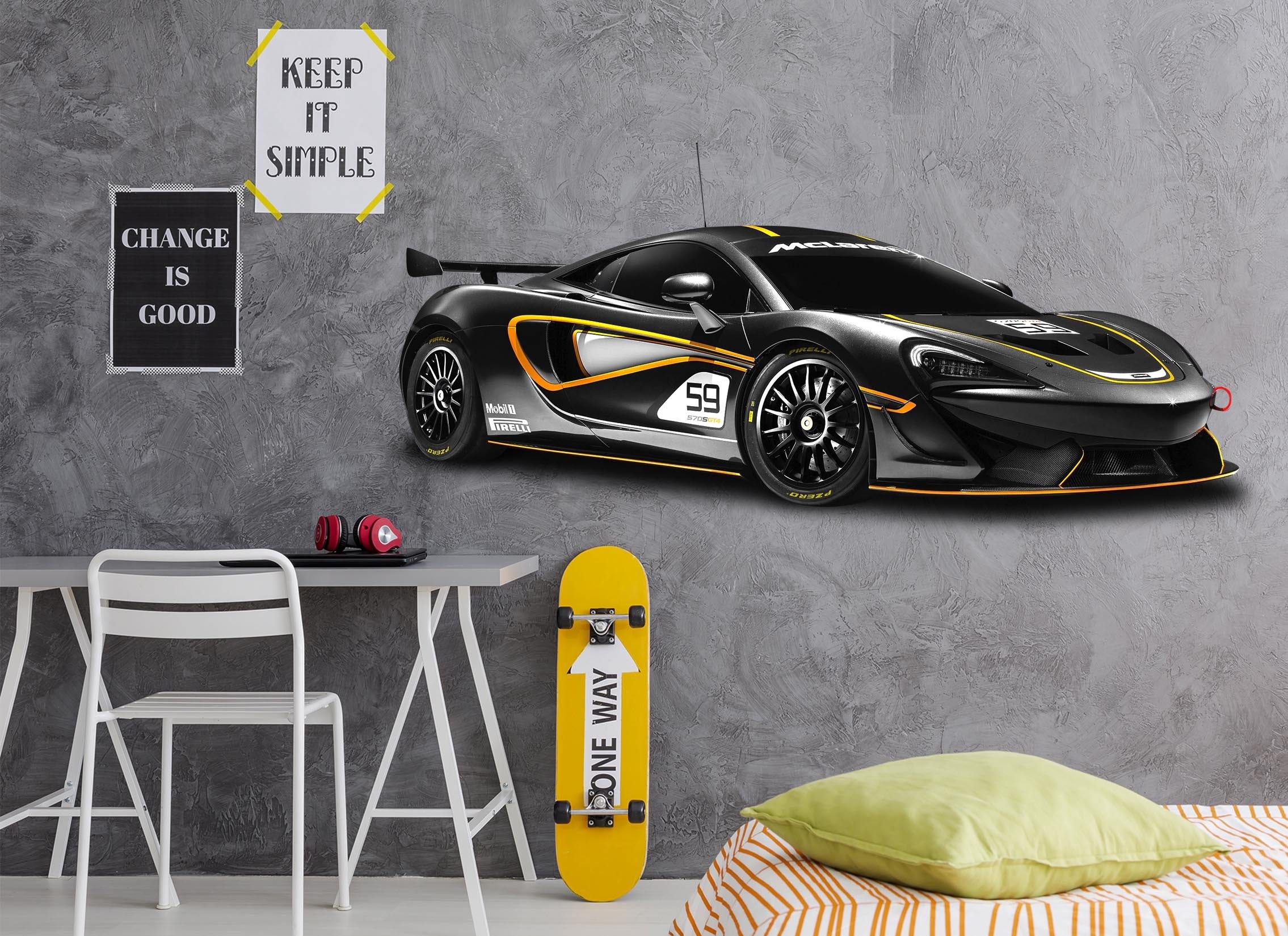 3D Mclaren 570S GT4 194 Vehicles Wallpaper AJ Wallpaper