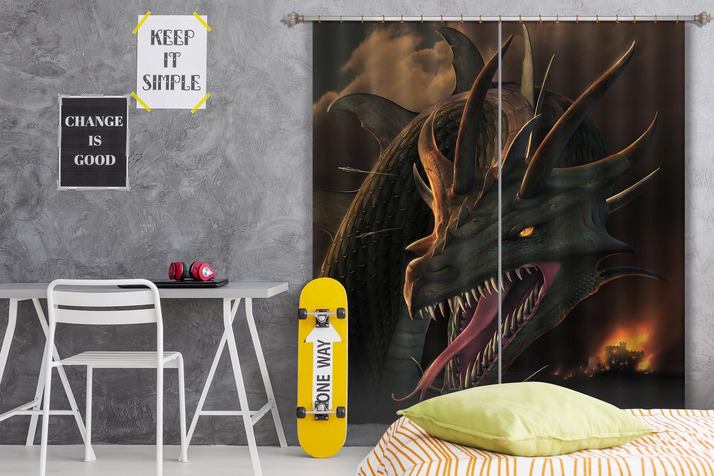 3D Annihilation 008 Vincent Hie Curtain Curtains Drapes Curtains AJ Creativity Home