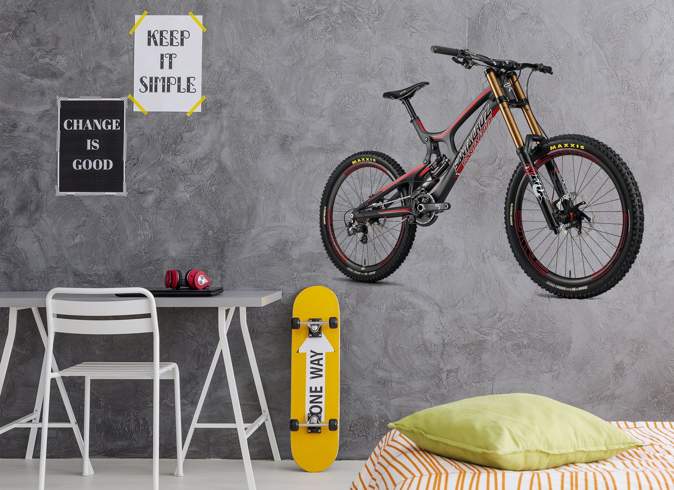 3D Outdoor Bicycle 113 Vehicles Wallpaper AJ Wallpaper