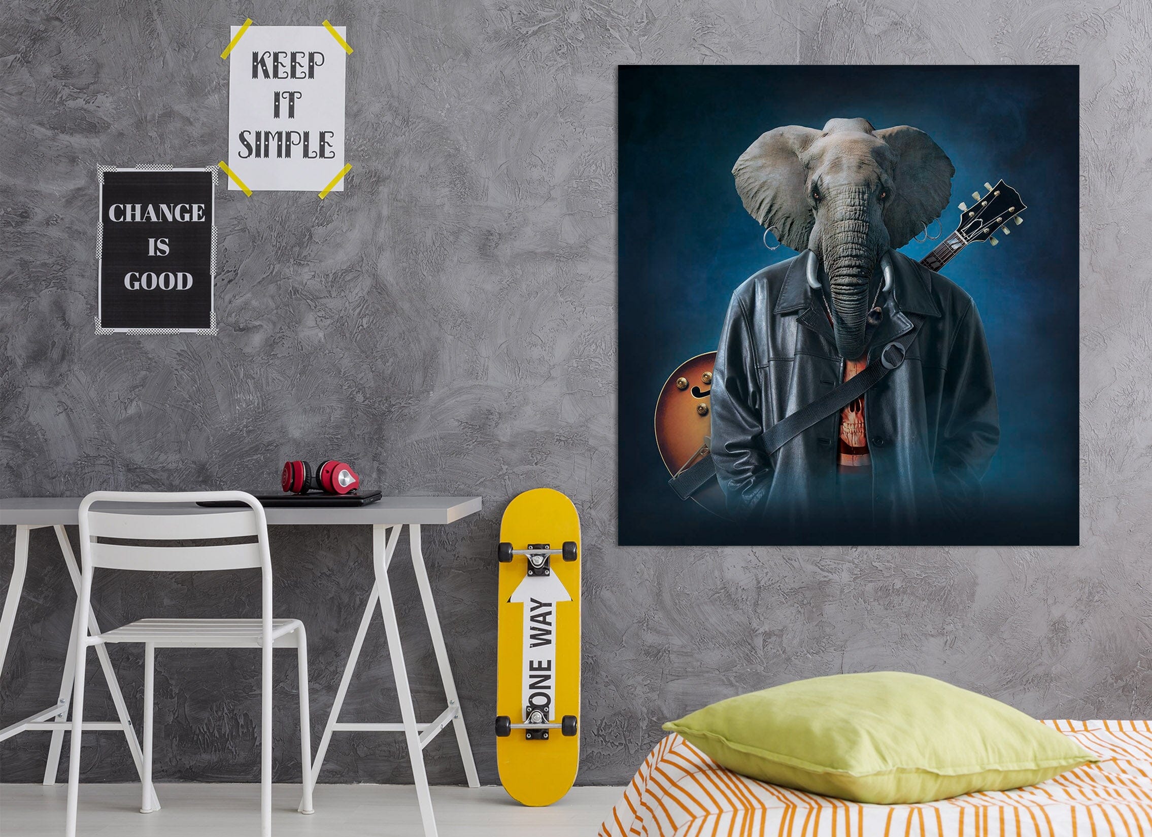3D Elephice Cooper 036 Vincent Hie Wall Sticker Wallpaper AJ Wallpaper 2