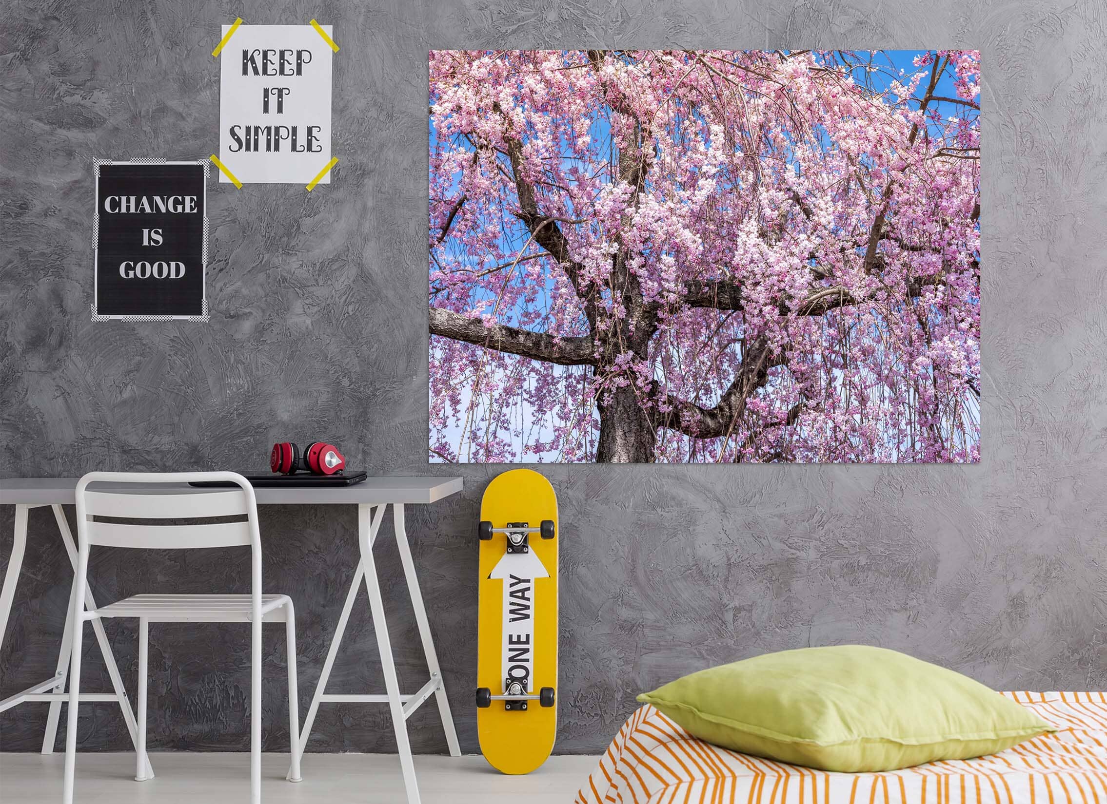 3D Cherry Blossom Tree 119 Marco Carmassi Wall Sticker Wallpaper AJ Wallpaper 2