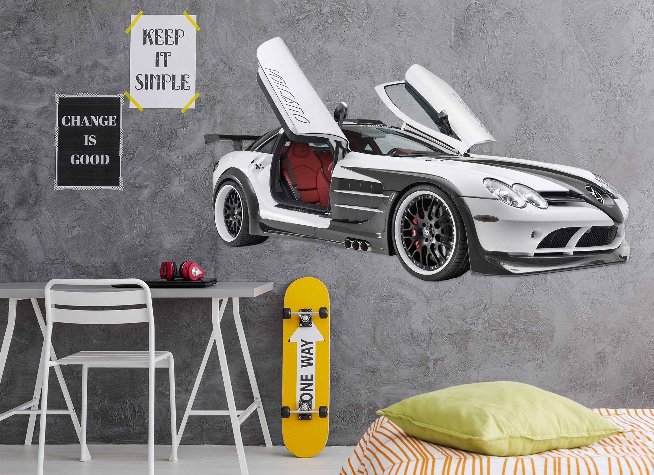 3D Mercedes-Benz SLR 159 Vehicles Wallpaper AJ Wallpaper