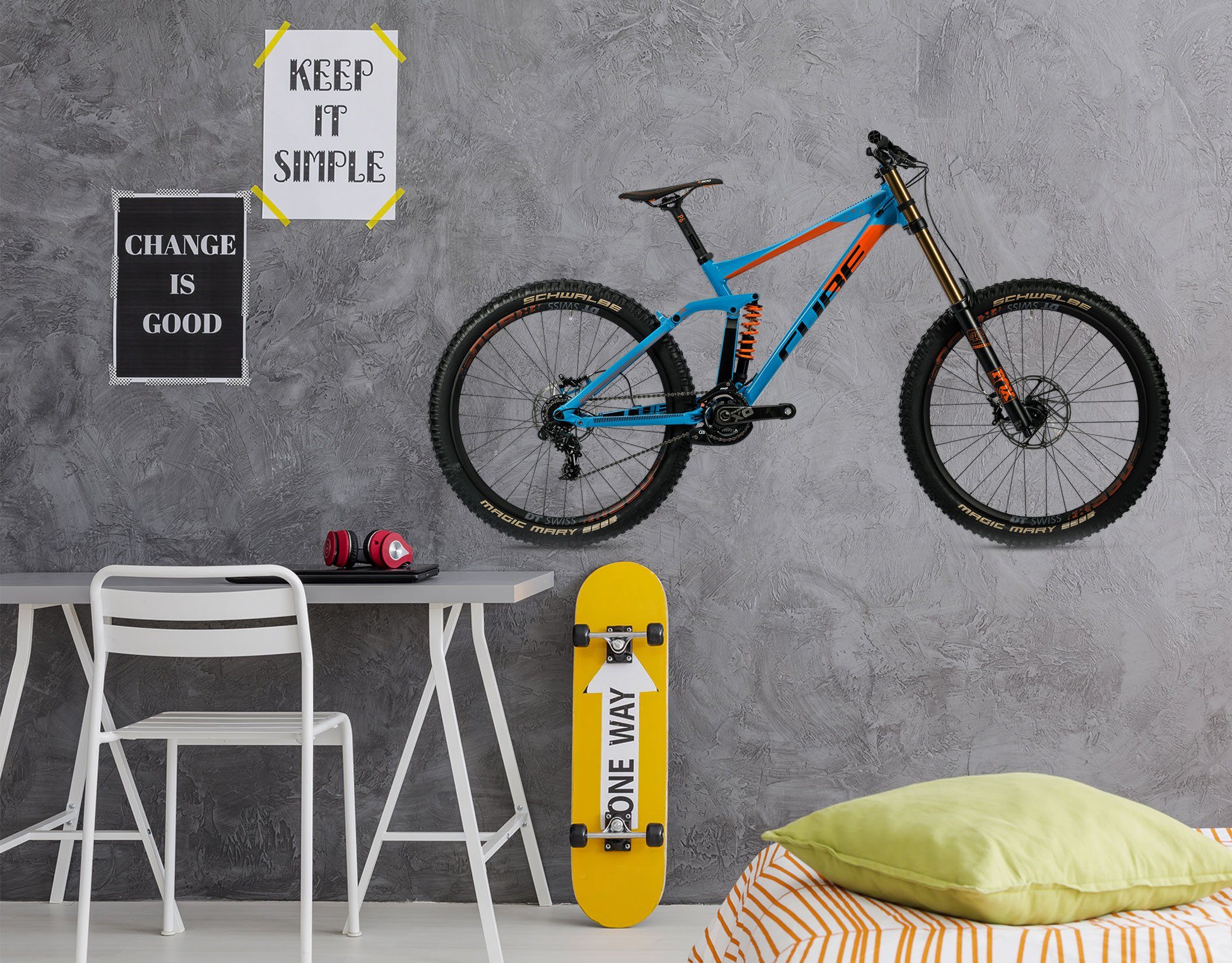 3D Mountain Bike Bicycle 117 Vehicles Wallpaper AJ Wallpaper