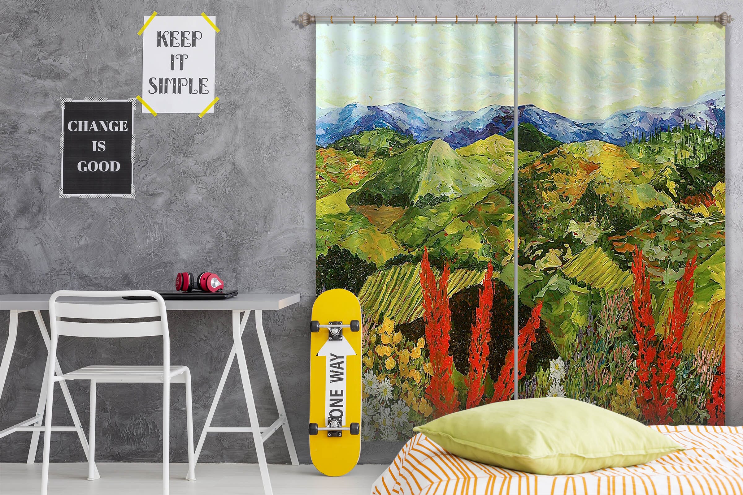 3D Forest Tree 139 Allan P. Friedlander Curtain Curtains Drapes Curtains AJ Creativity Home