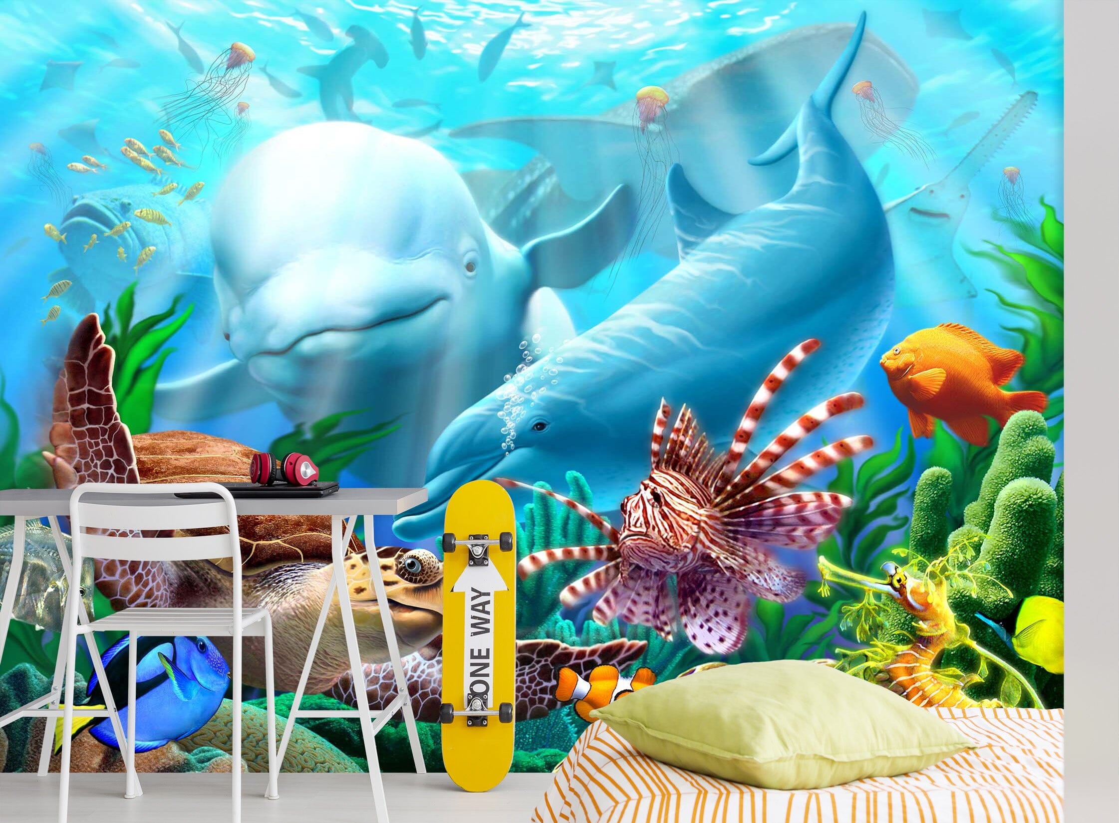 3D Seavilians 112 Jerry LoFaro Wall Mural Wall Murals Wallpaper AJ Wallpaper 2