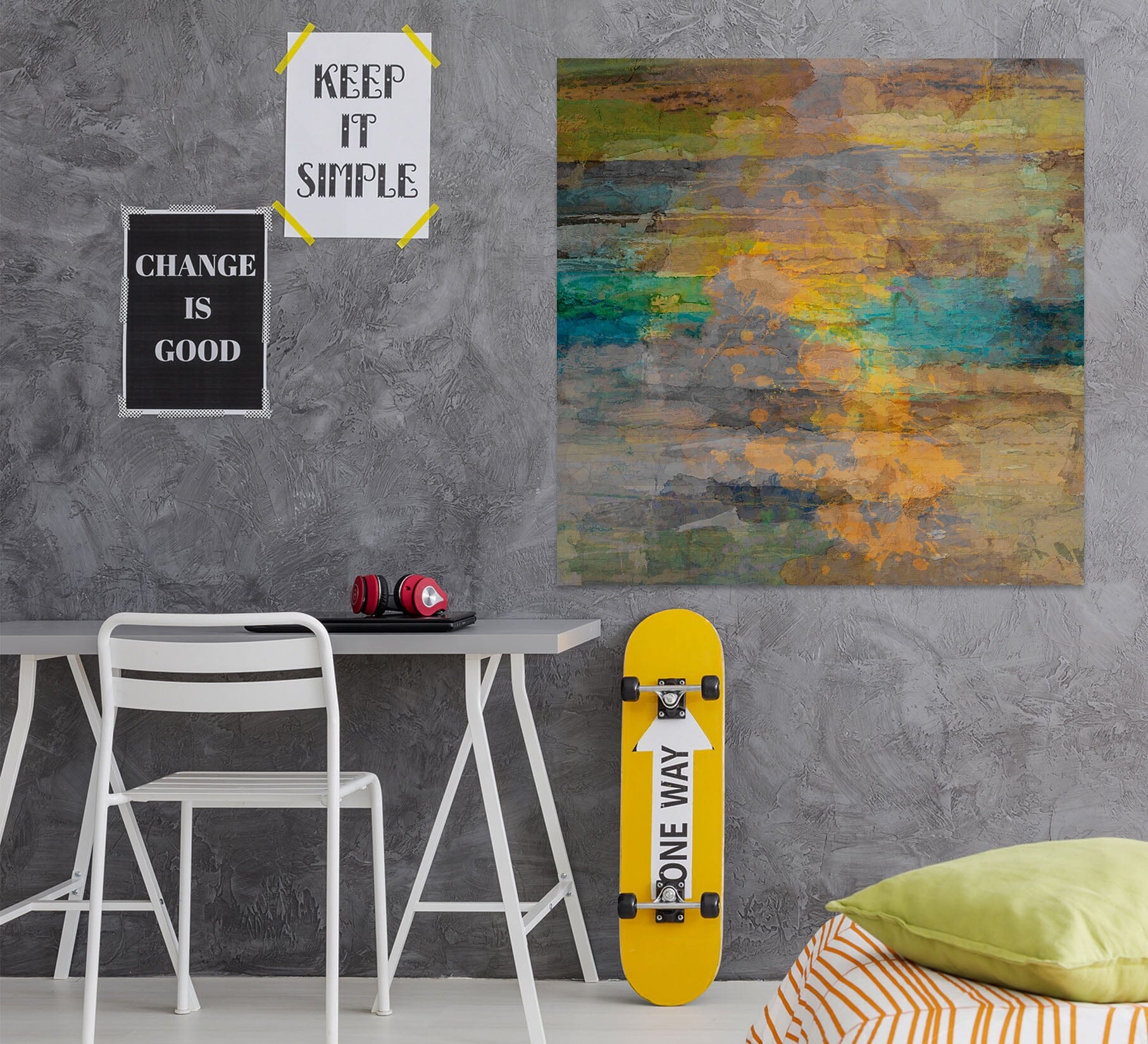 3D Rising Sea 025 Michael Tienhaara Wall Sticker Wallpaper AJ Wallpaper 2