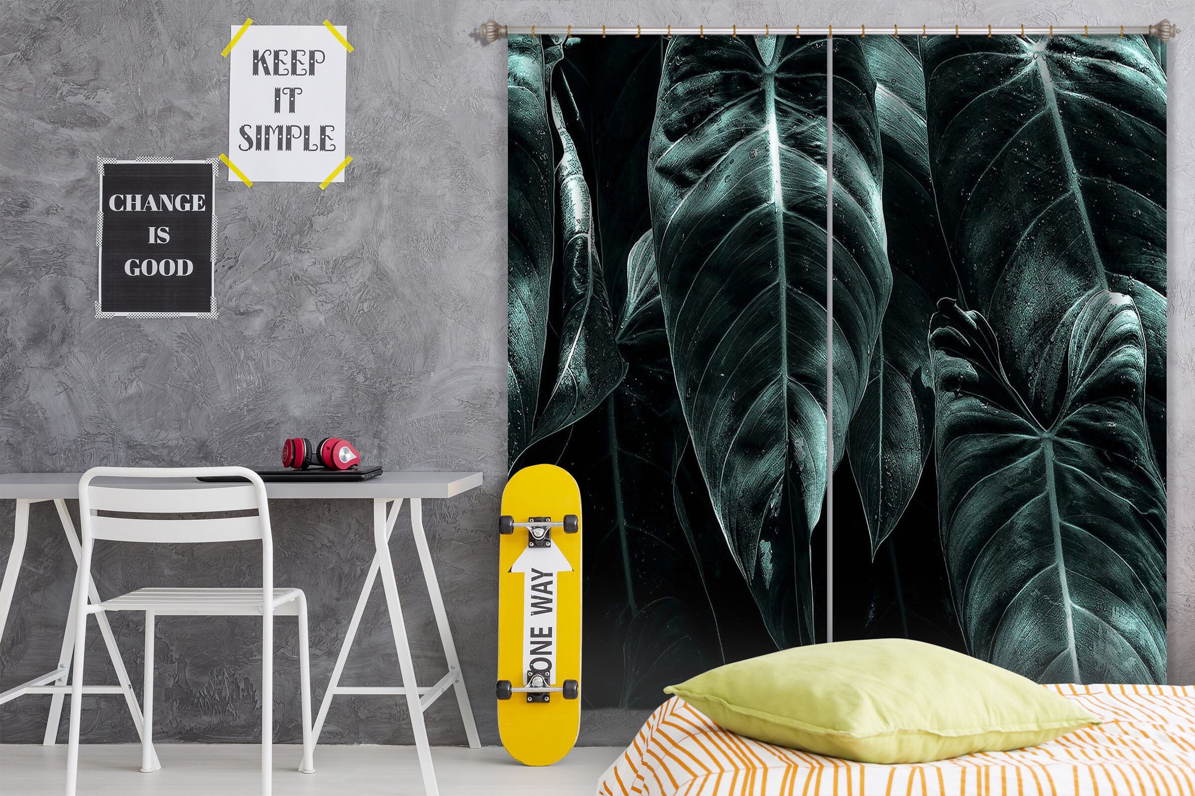 3D The Jungle 058 Boris Draschoff Curtain Curtains Drapes Curtains AJ Creativity Home