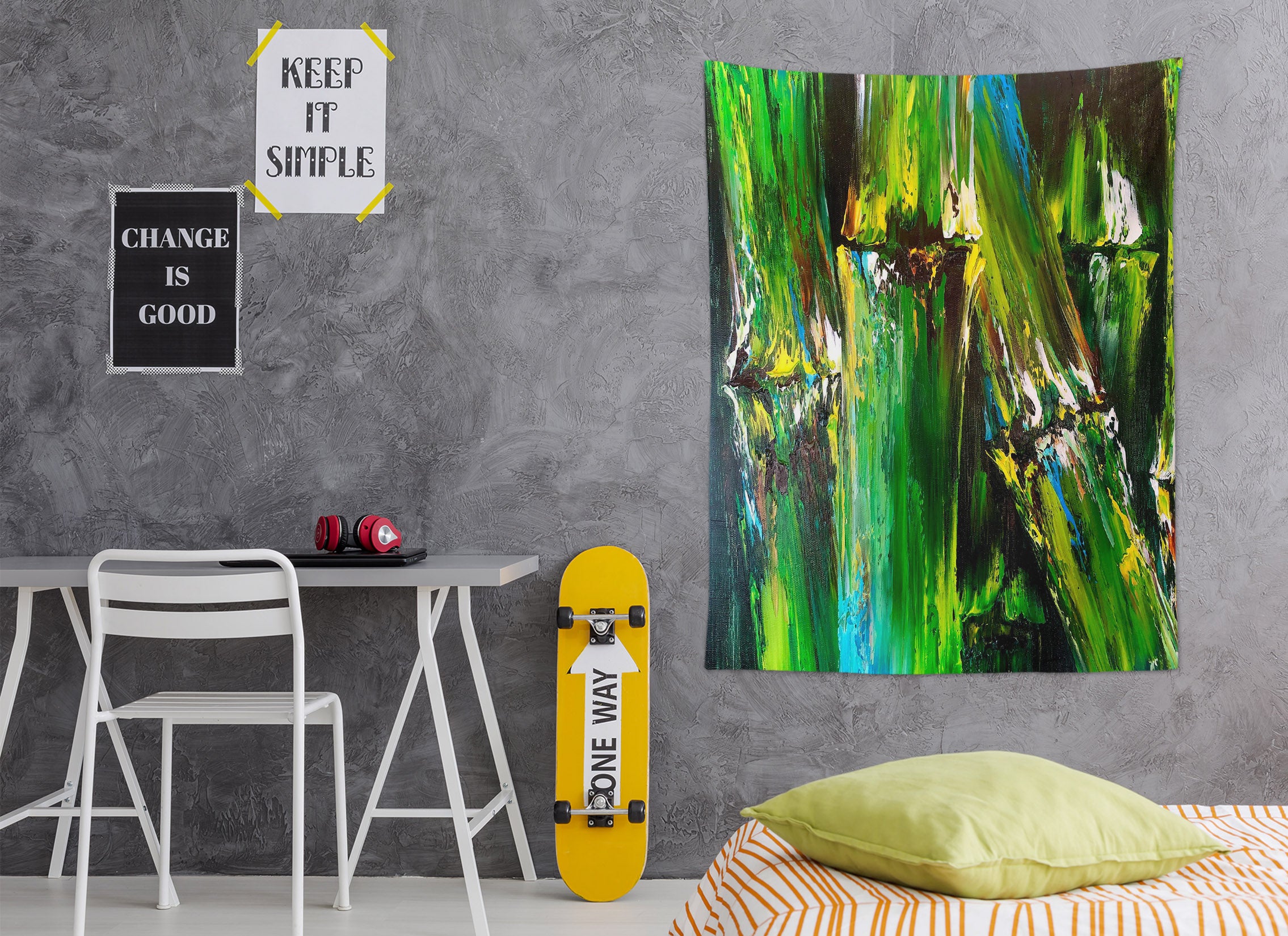 3D Painted Bamboo 3543 Skromova Marina Tapestry Hanging Cloth Hang