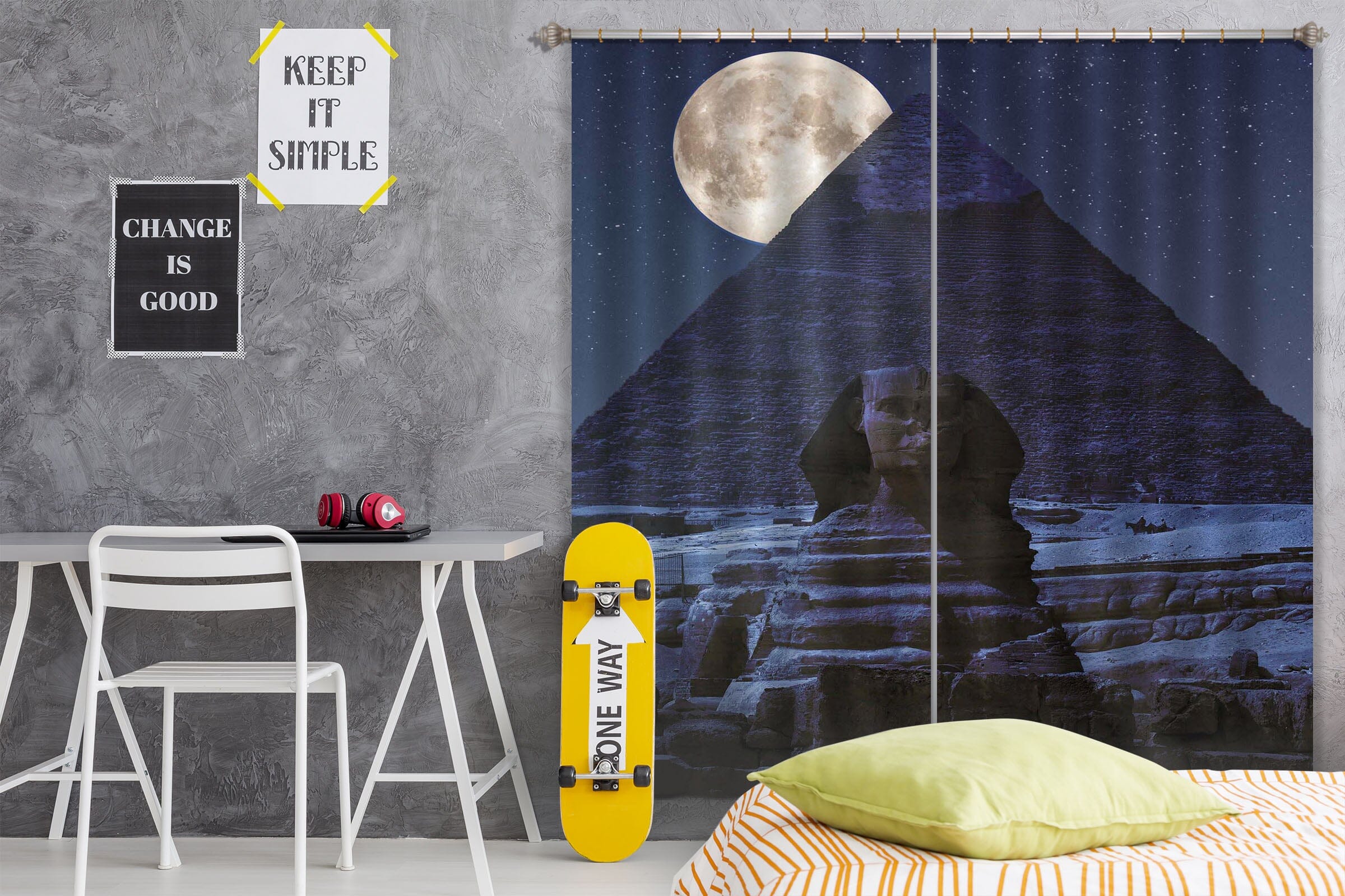 3D Triangle Valley 172 Marco Carmassi Curtain Curtains Drapes Curtains AJ Creativity Home