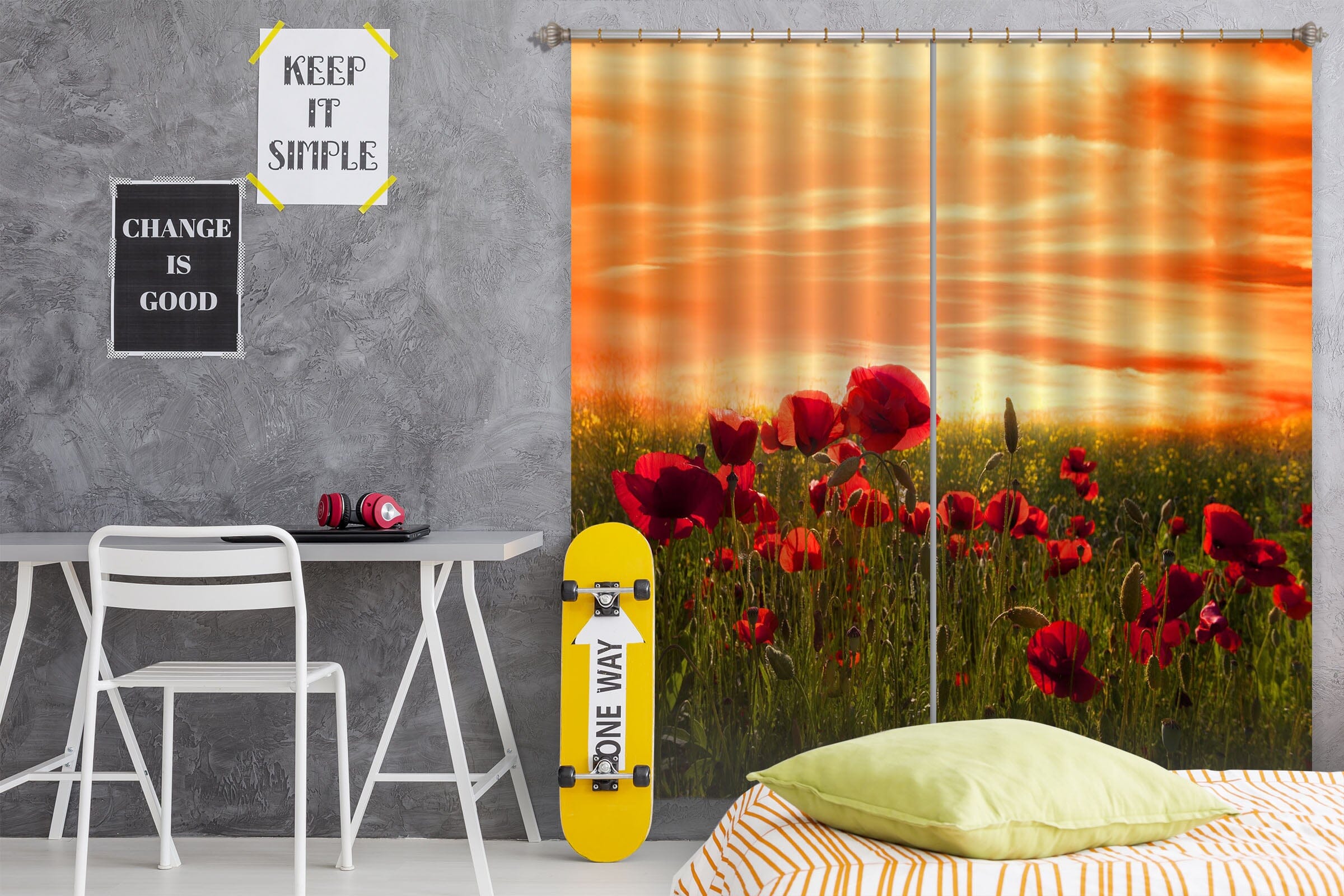 3D Rose Manor 149 Marco Carmassi Curtain Curtains Drapes Curtains AJ Creativity Home
