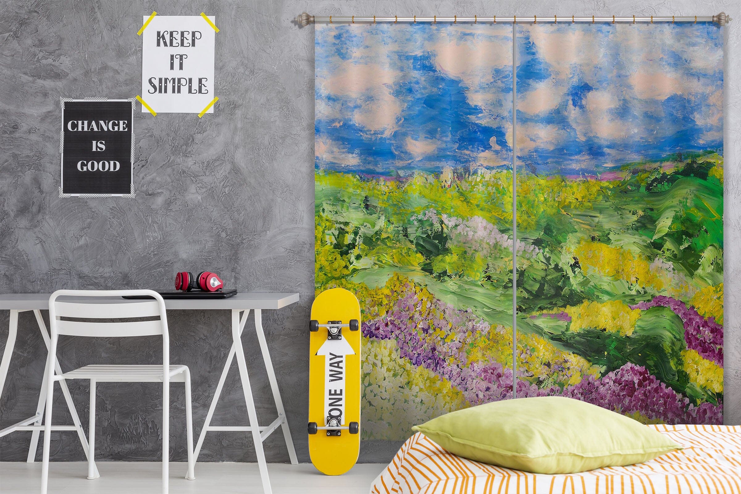 3D French Valley 256 Allan P. Friedlander Curtain Curtains Drapes Curtains AJ Creativity Home