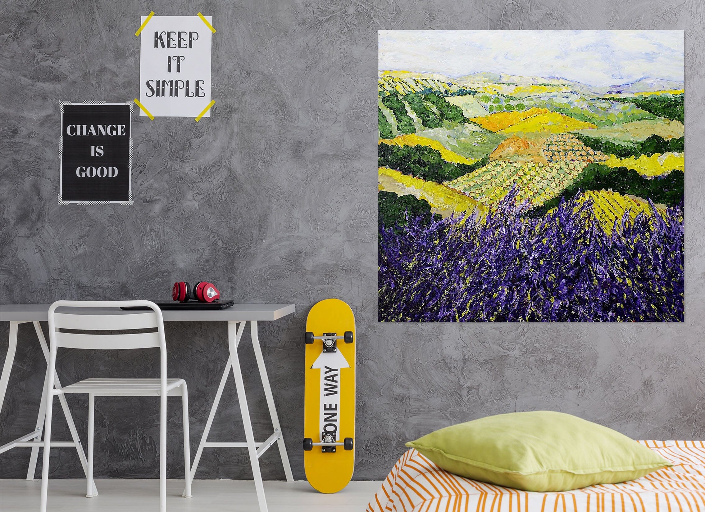 3D Garden Field 124 Allan P. Friedlander Wall Sticker Wallpaper AJ Wallpaper 2