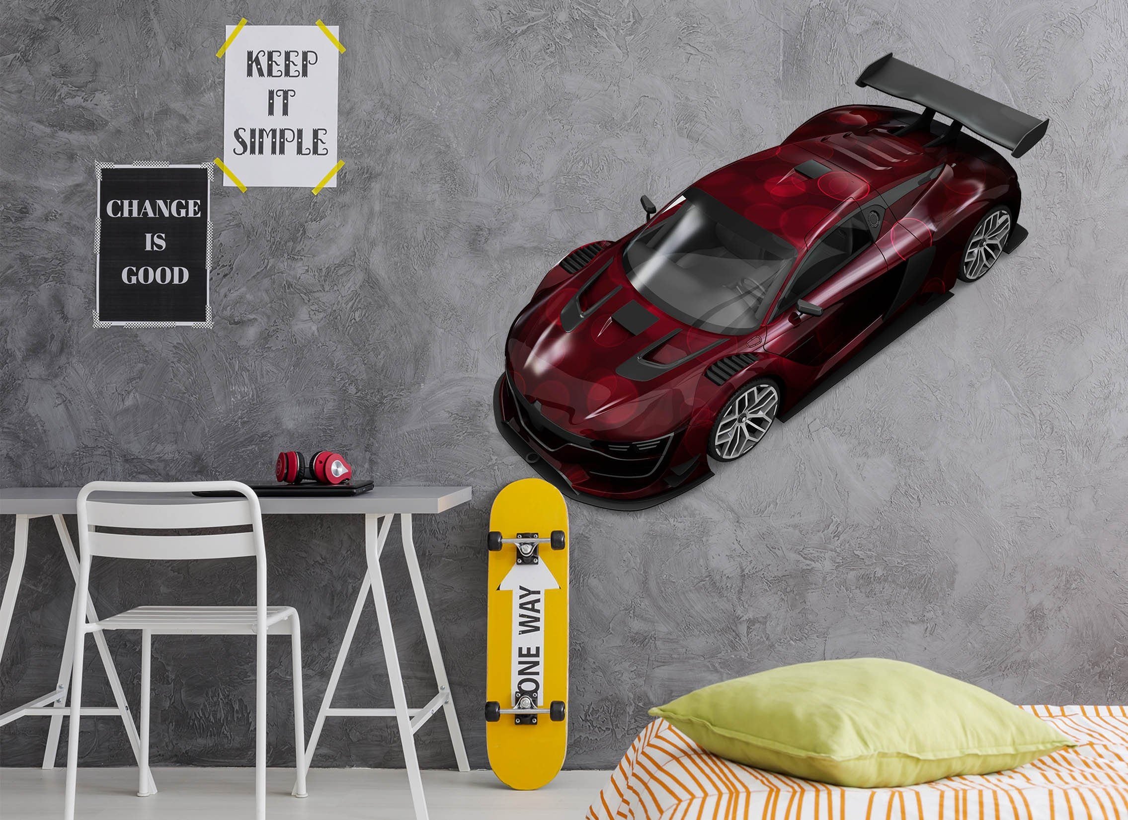 3D Mclaren Red 263 Vehicles Wallpaper AJ Wallpaper