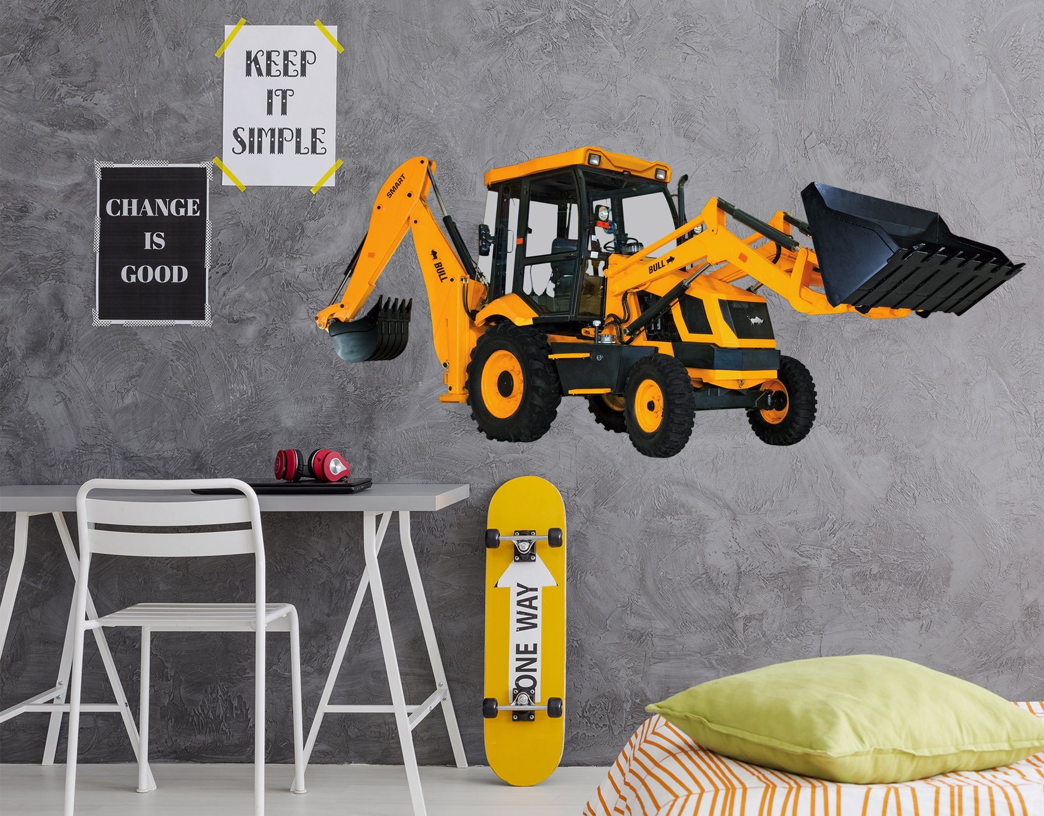 3D Large Engineering Vehicle 119 Vehicles Wallpaper AJ Wallpaper