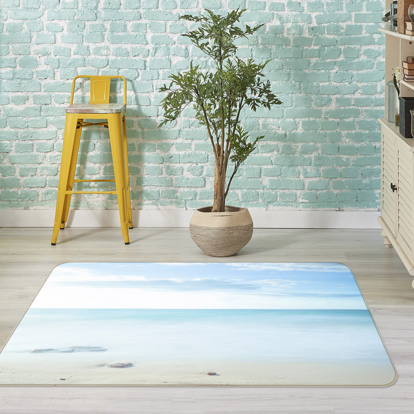 3D Ocean 83256 Assaf Frank Rug Non Slip Rug Mat