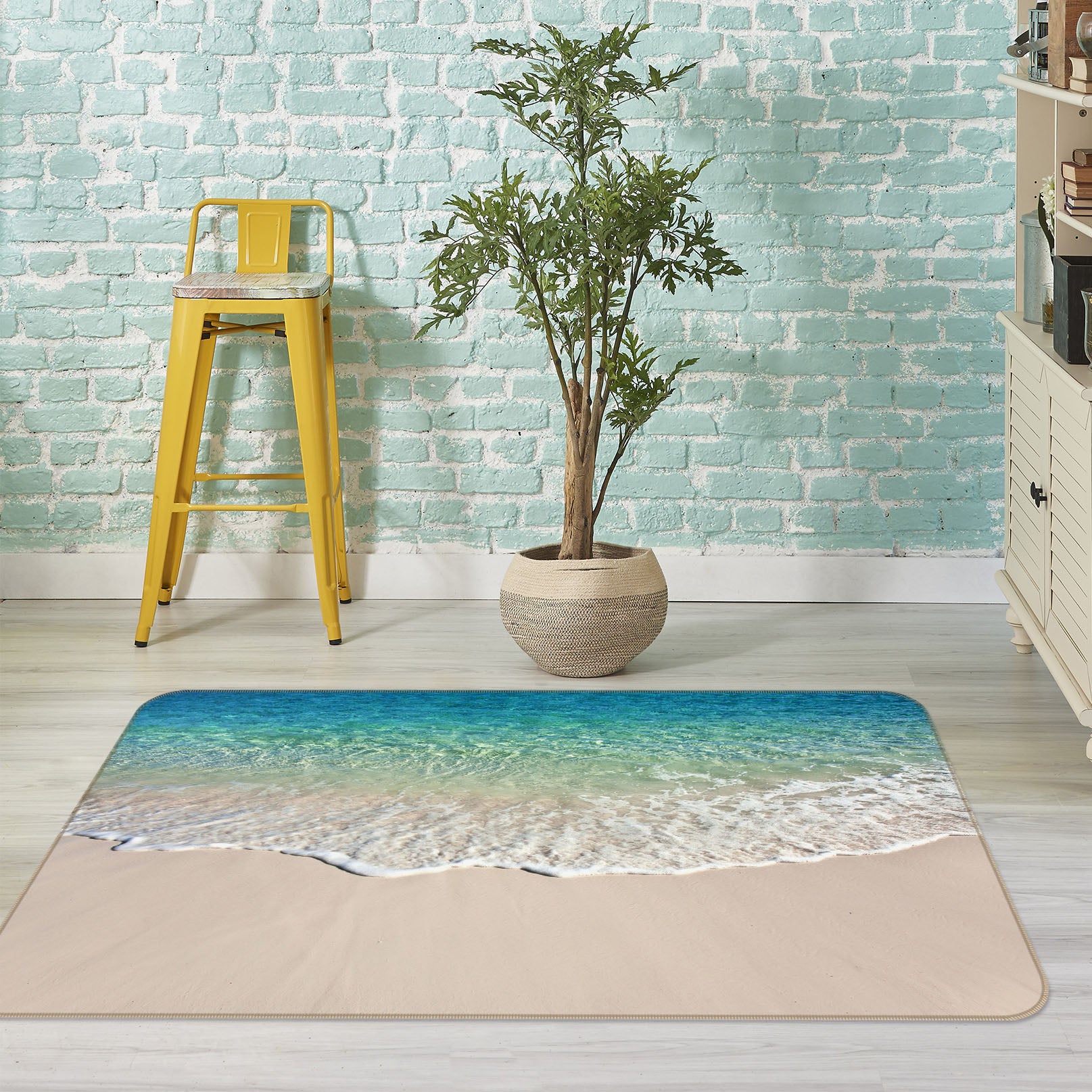 3D Seaside 34130 Non Slip Rug Mat