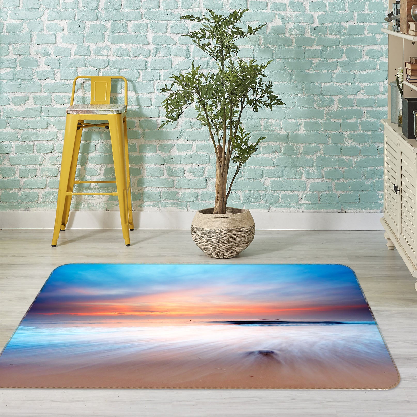 3D Seaside 31198 Non Slip Rug Mat