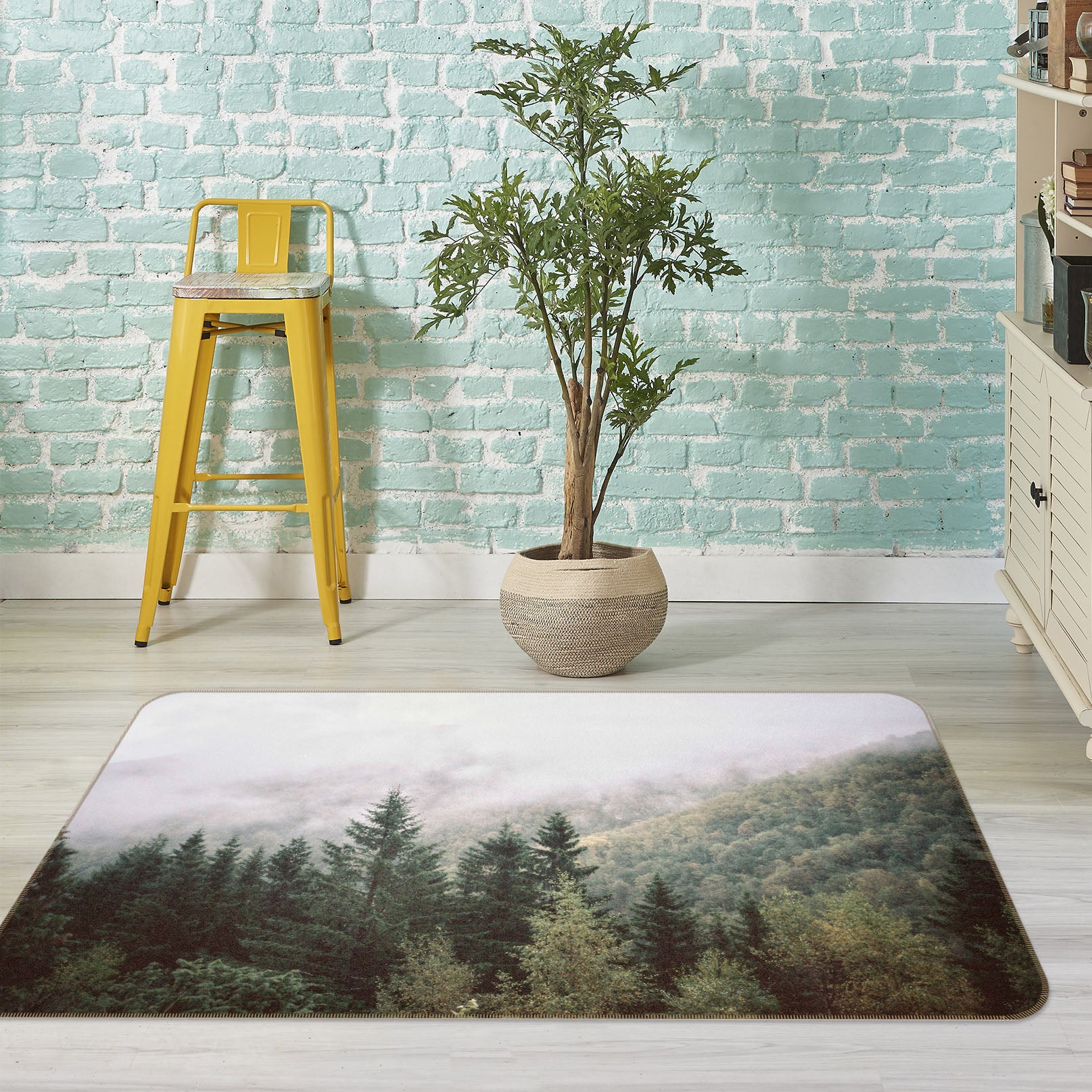 3D Forest 31081 Non Slip Rug Mat