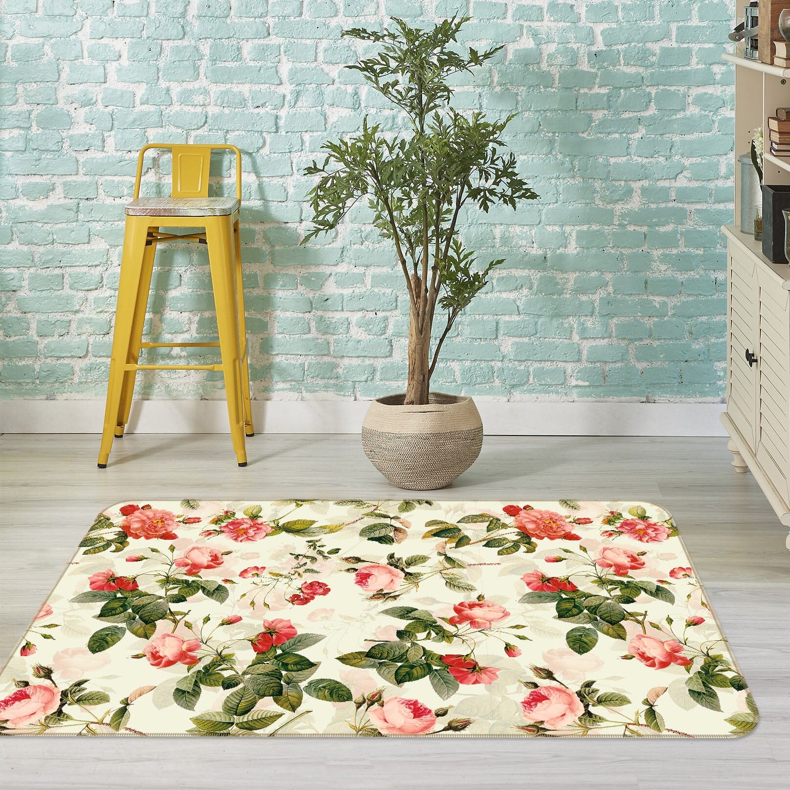 3D Romantic Pink 122 Uta Naumann Rug Non Slip Rug Mat Mat AJ Creativity Home