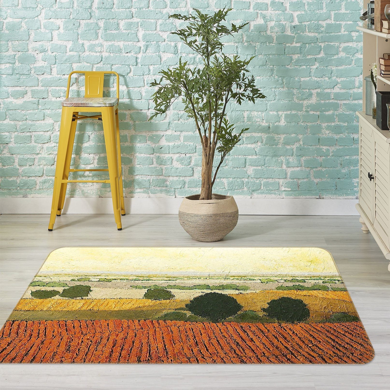 3D After Harvest 1016 Allan P. Friedlander Rug Non Slip Rug Mat Mat AJ Creativity Home