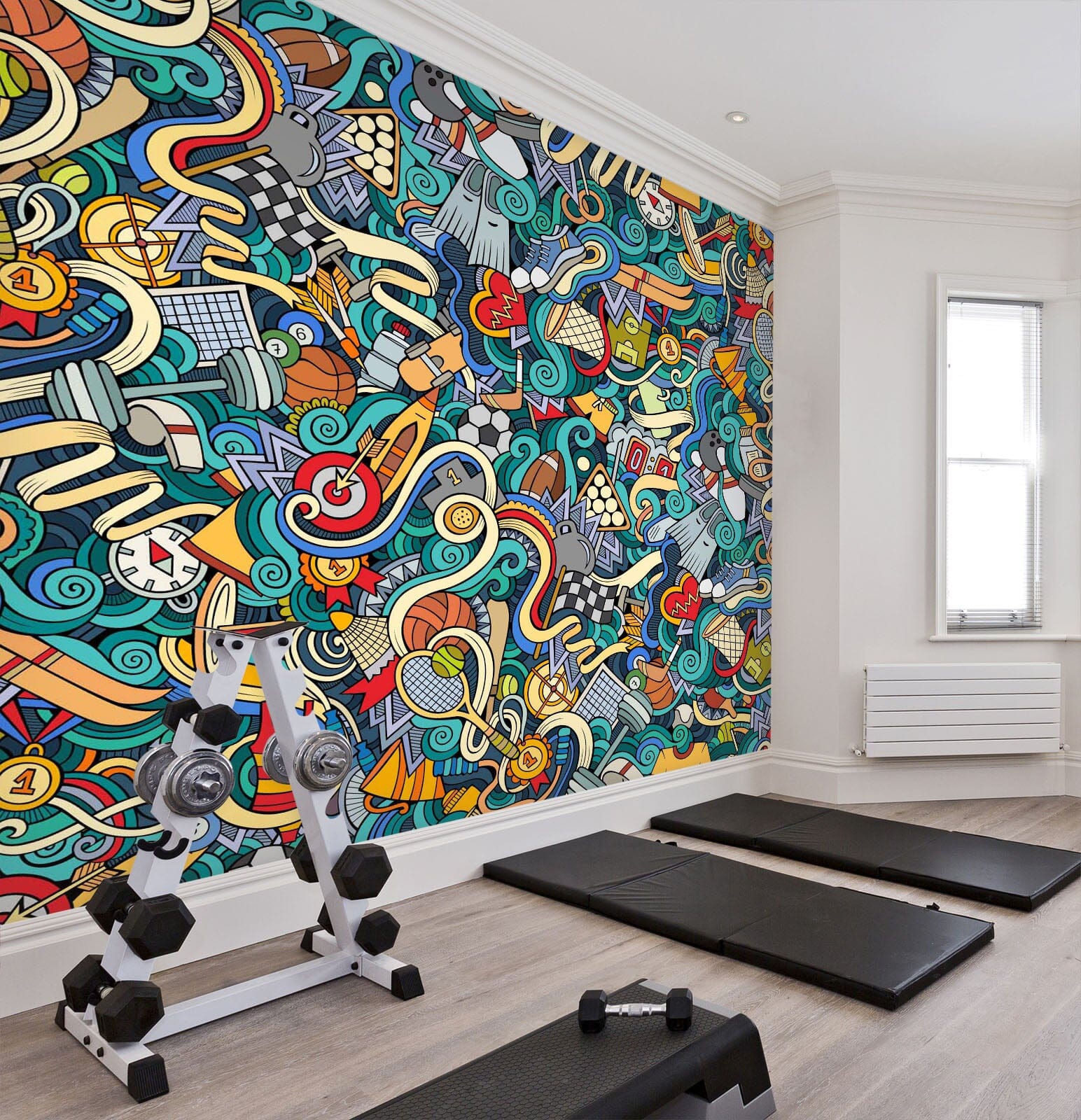 3D Color Pattern 277 Wall Murals Wallpaper AJ Wallpaper 2