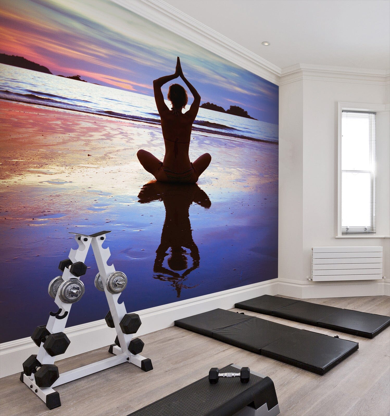 3D Sea Yoga 217 Wall Murals Wallpaper AJ Wallpaper 2