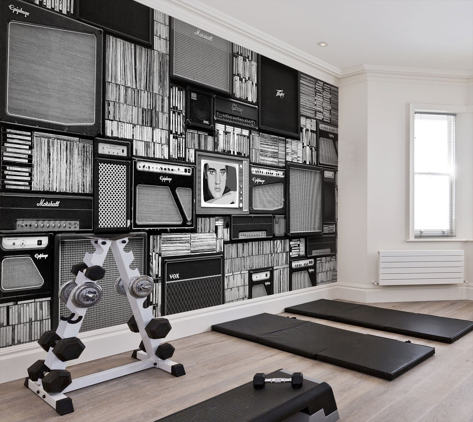 3D Bookshelf Artist 083 Wall Murals Wallpaper AJ Wallpaper 2