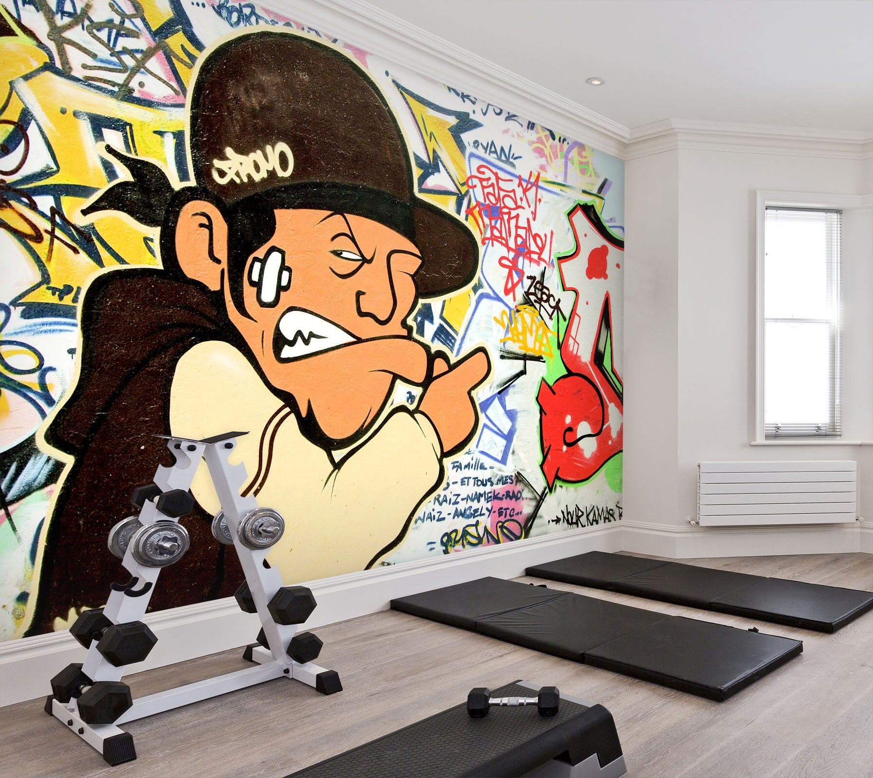 3D Cartoon Man 113 Wall Murals Wallpaper AJ Wallpaper 2