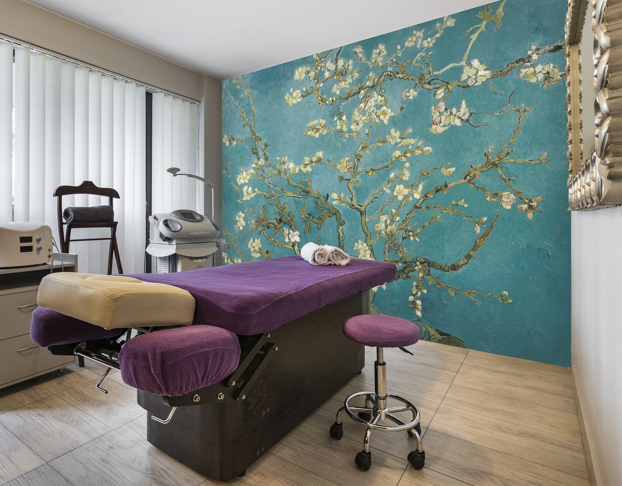 3D Flower Branch 401 Wall Murals Wallpaper AJ Wallpaper 2