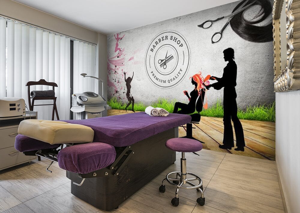 3D Pink Hair 1529 Wall Murals Wallpaper AJ Wallpaper 2